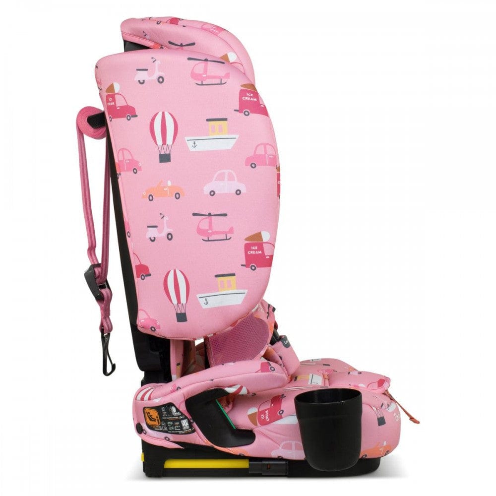 Cosatto On The Go i-Size Travel Car Seat Itchy Feet Rosy Toddler Car Seats CT5923 5021645073582