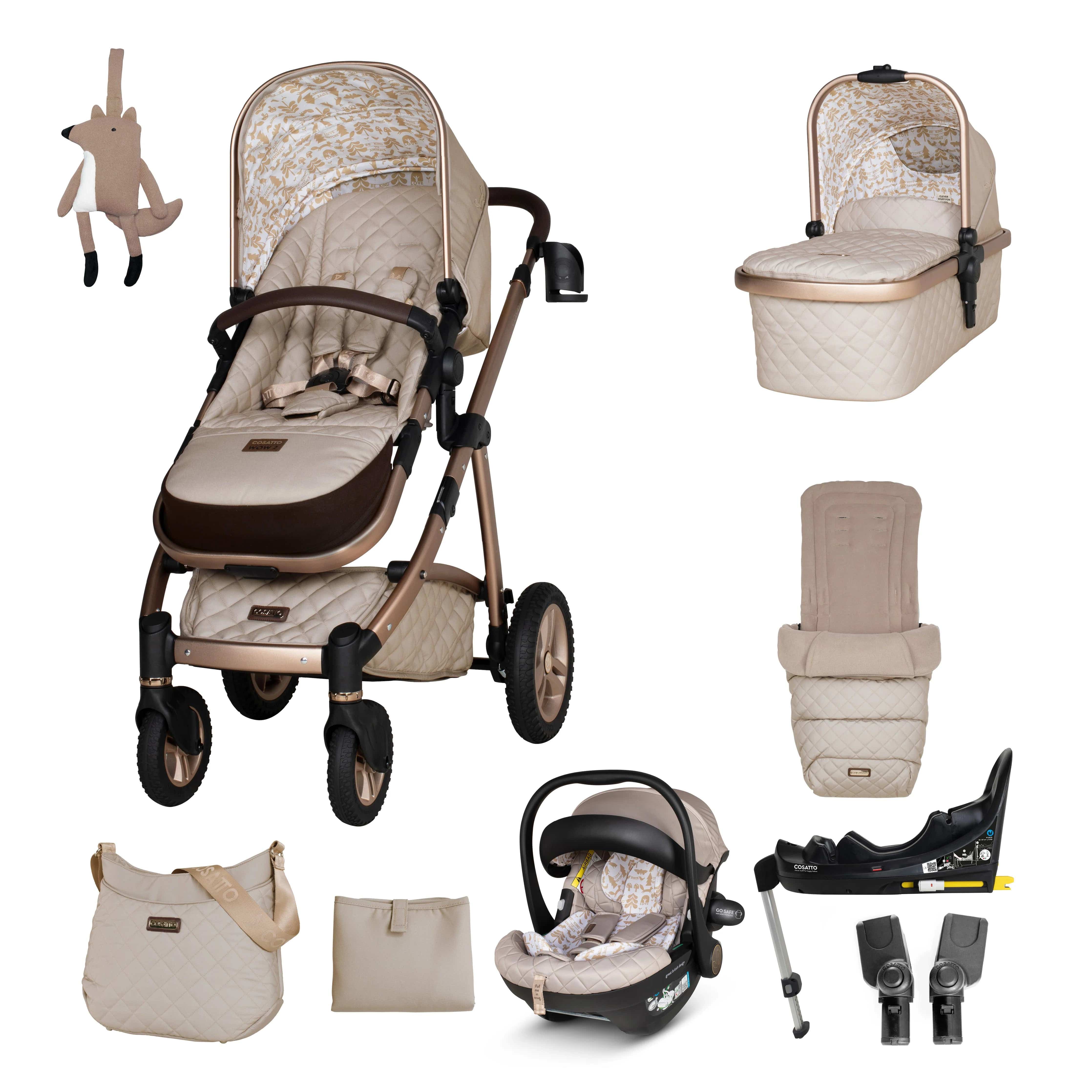 Cosatto Wow 2 Acorn Everything Travel System Whisper Travel Systems CT5612 5021645070475