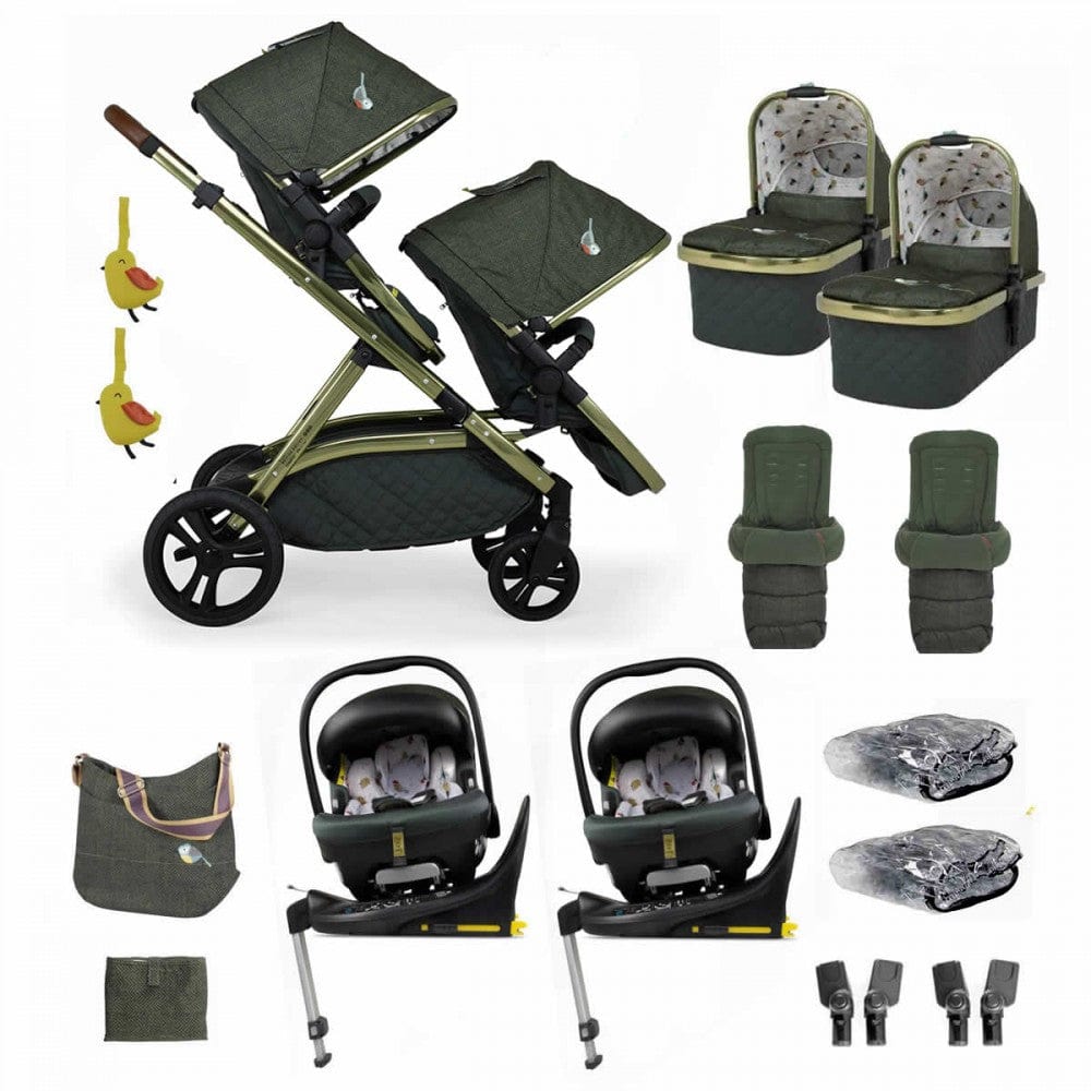 Cosatto Wow XL Rotating Twin Bundle Bureau Travel Systems CT5989 5021645074244