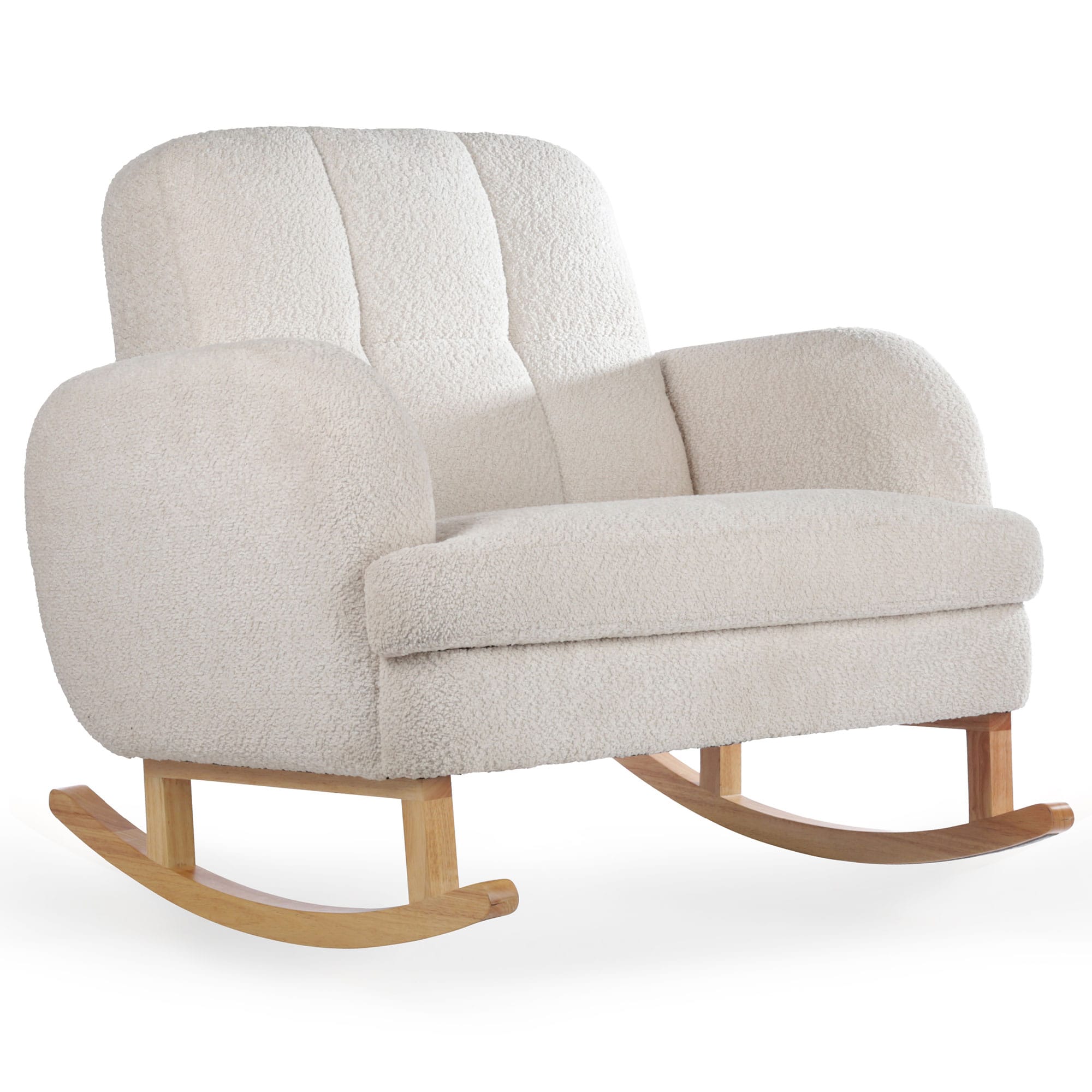 CuddleCo Etta Cuddle Chair in Boucle Mushroom Nursing Chairs FRN/CUD/156026 5060971156026