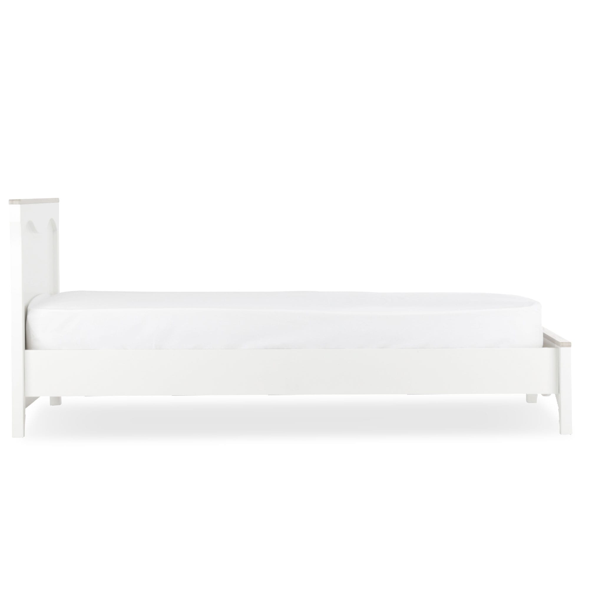 CuddleCo Clara Single Bed in White/Ash Single Beds FRN/CUD/156163 5060971156163