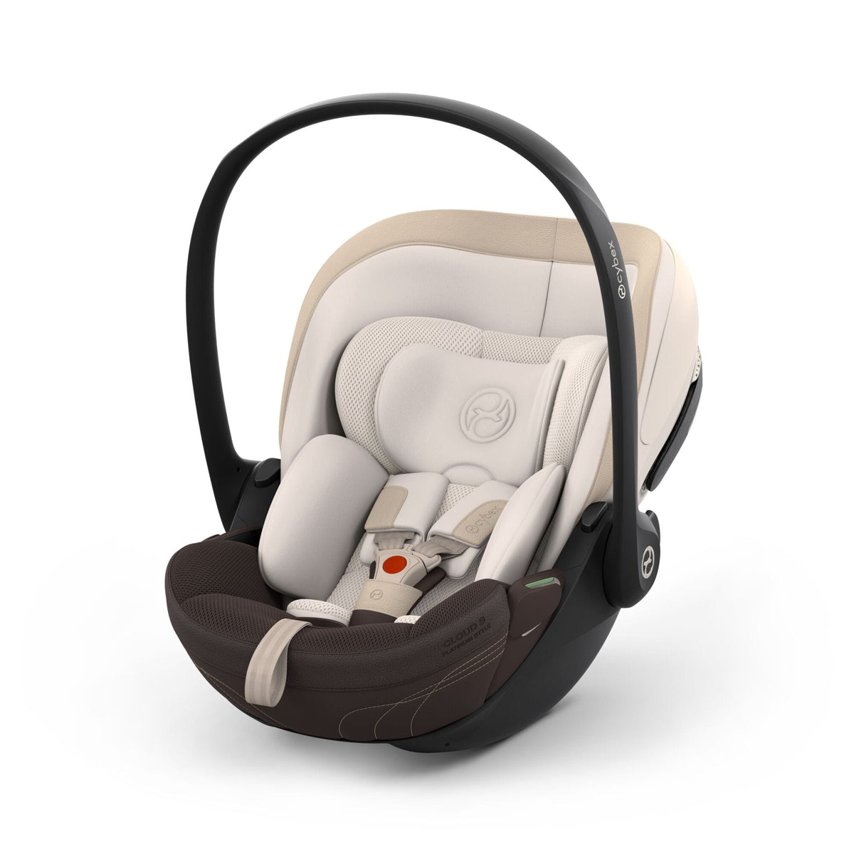 Cybex Cloud S Style Car Seat in Amber Brown Baby Car Seats
