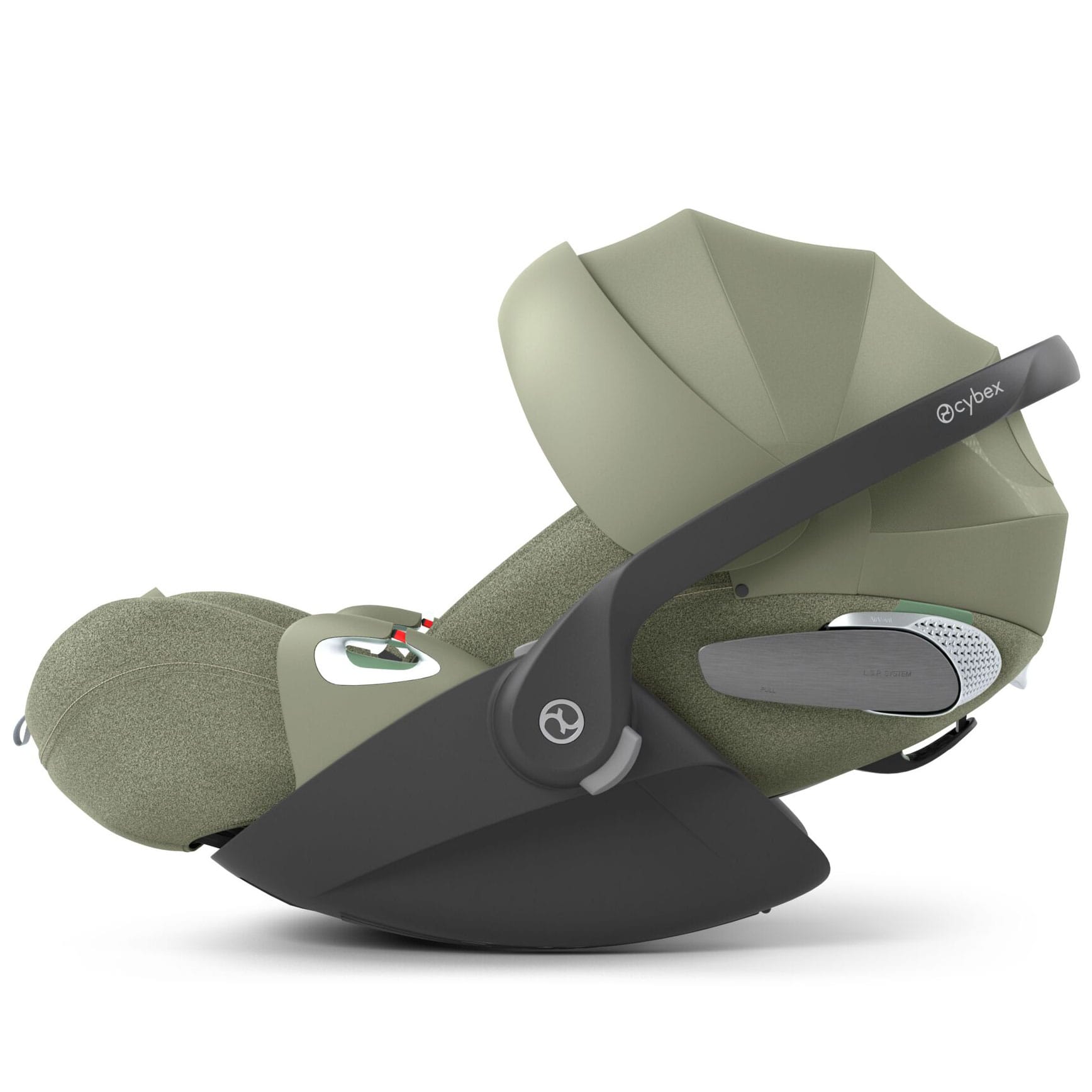 Cybex Cloud T PLUS i-Size Car Seat in Sage Green Baby Car Seats 526000497 4063846554232