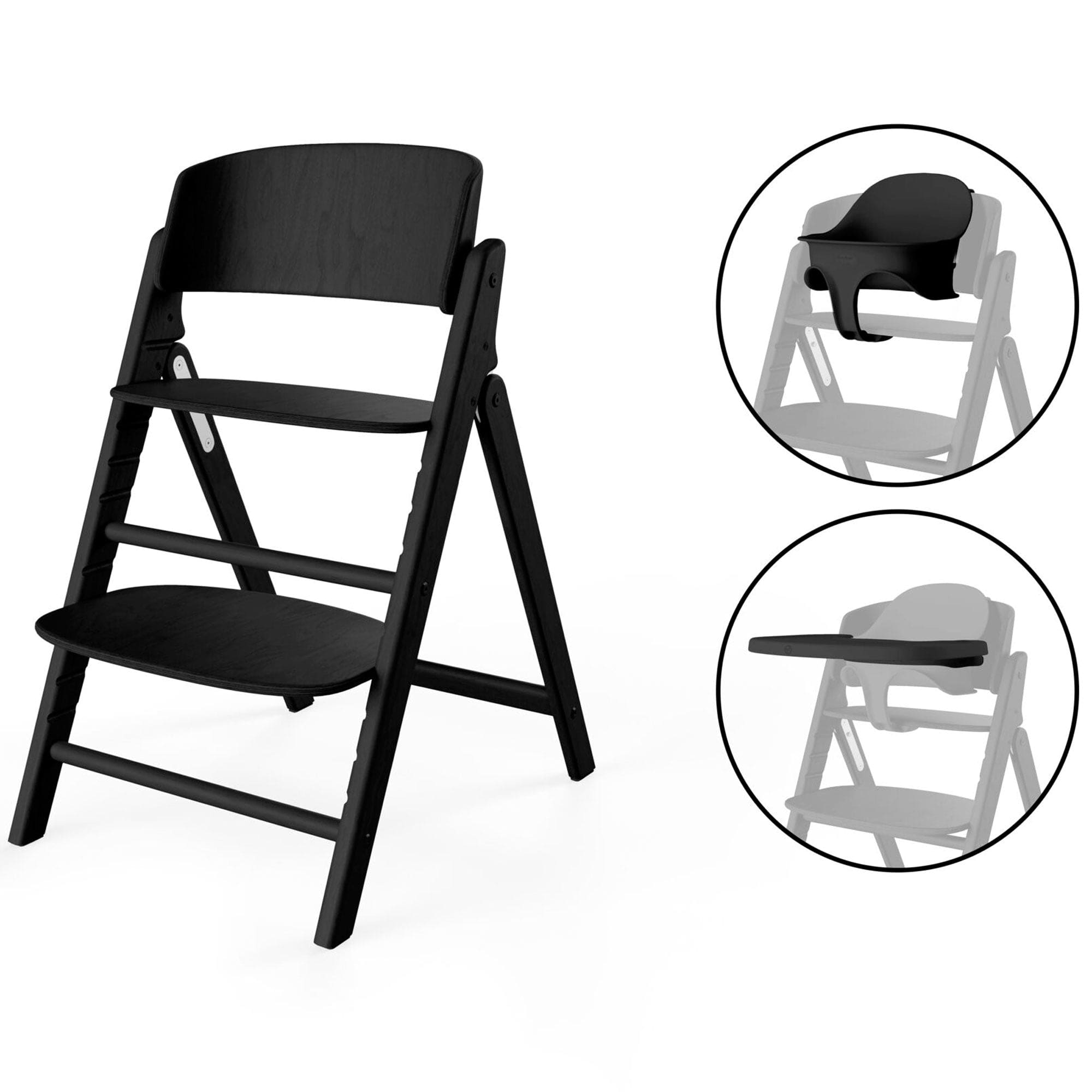 Cybex Click & Fold 3in1 High Chair in Stunning Black