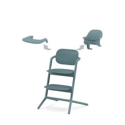 Cybex LEMO 3 in 1 High Chair - Stone Blue