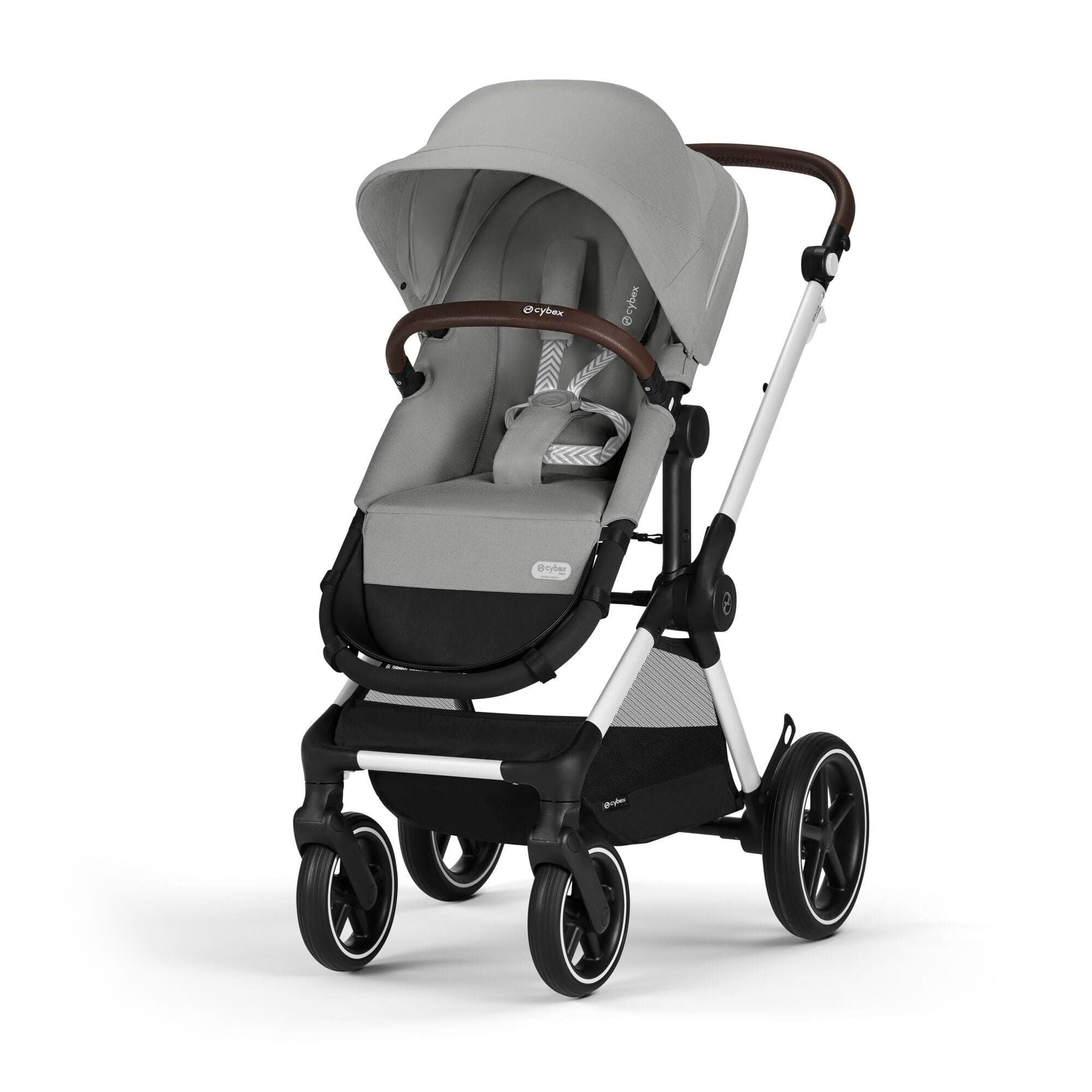 Cybex Eos Lux Essential 7 Piece Bundle in Stone Grey Baby Prams 18453-STO-GRY 4063846477982