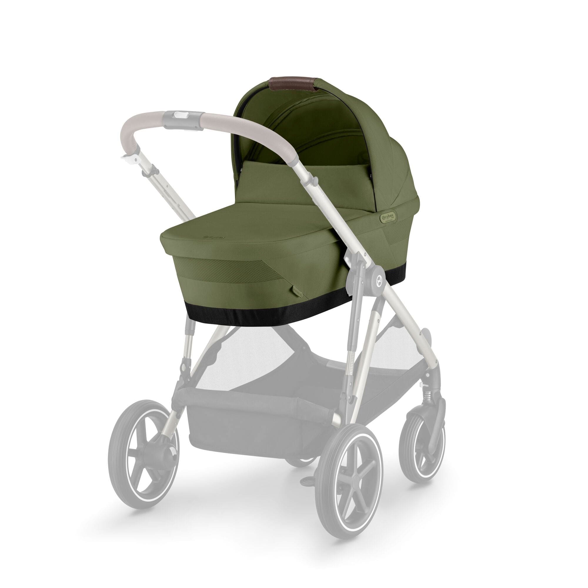 Cybex Gazelle S Cot in Moss Green Chassis & Carrycots 525000157 4063846511532