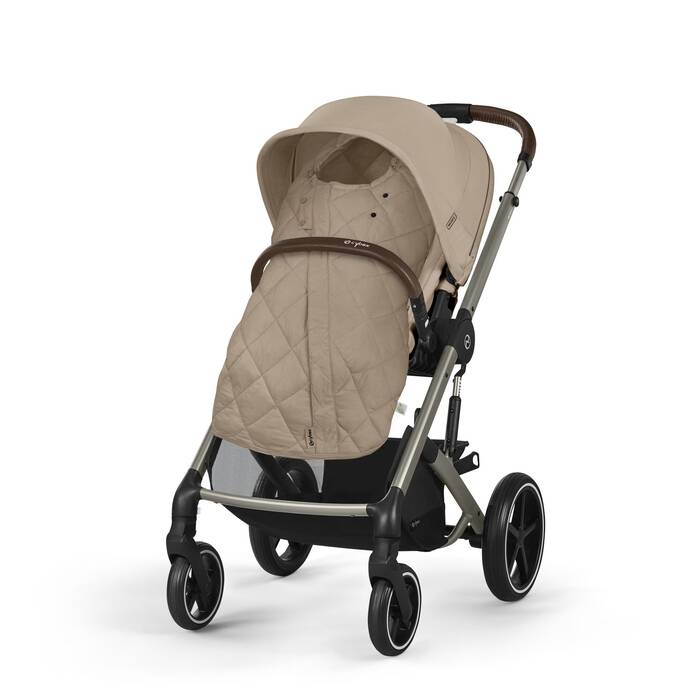 Cybex Snogga Footmuff in Almond Beige Footmuffs & Liners 524001485 4063846481330
