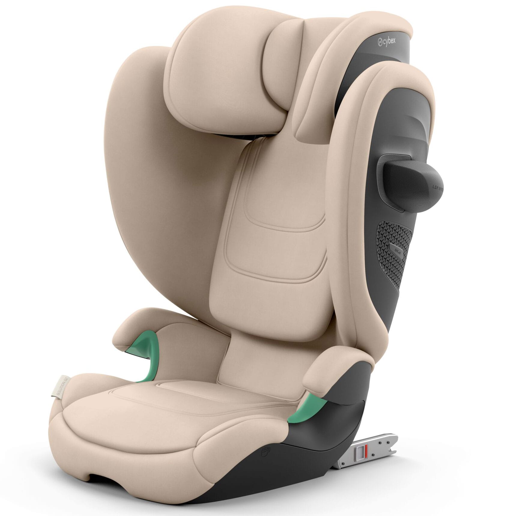 Cybex Solution G2 i-Fix Highback Booster in Almond Beige Highback Booster Seats 526001806 4063846593293