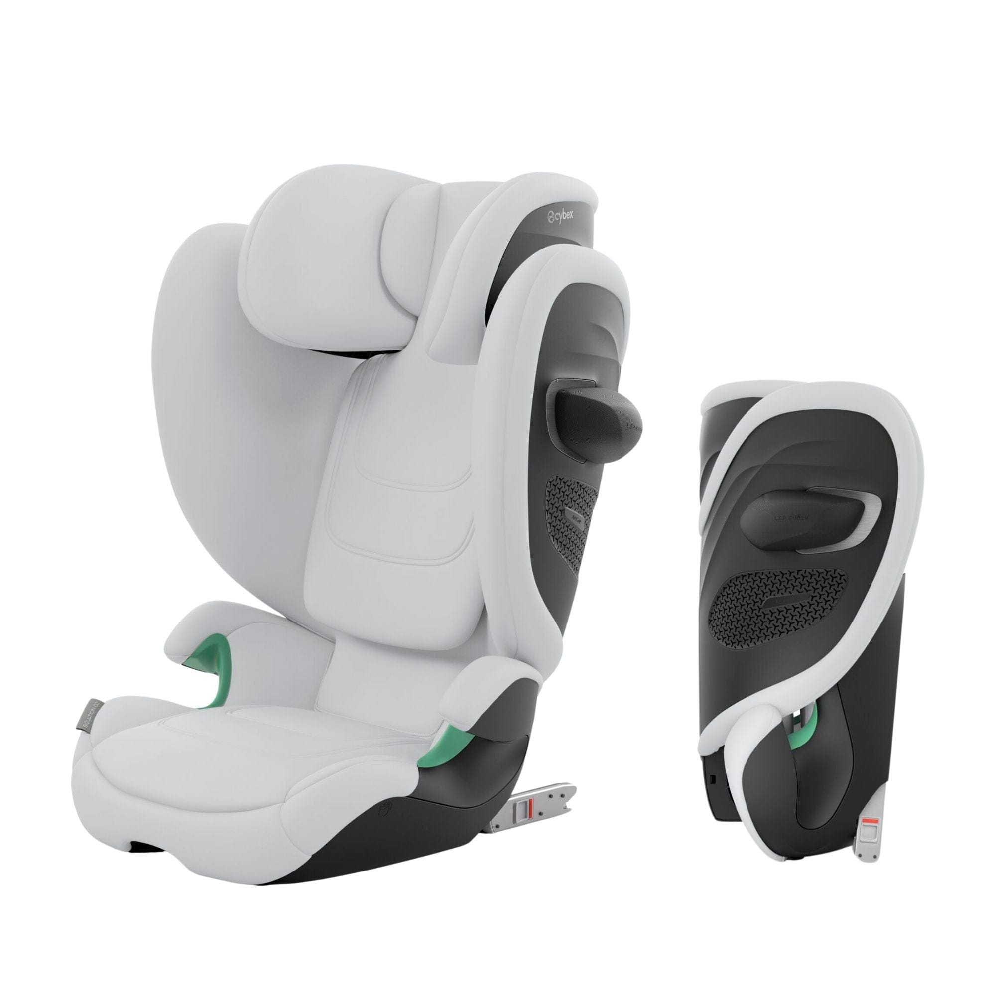 solution s-fix cybex Cybex Solution G2 i-Fix Highback Booster in Fog Grey