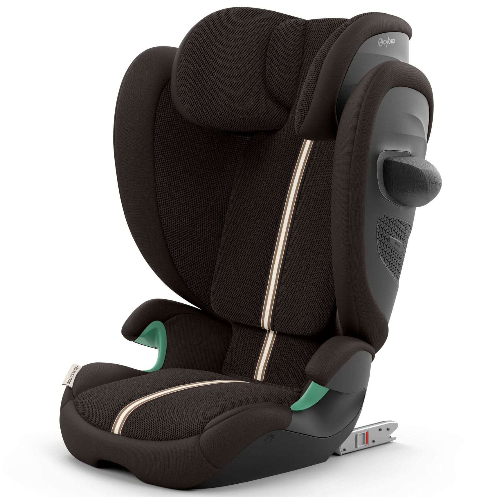 Cybex Solution G2 Plus i-Fix Highback Booster in Chocolate Brown Highback Booster Seats 526001812 4063846593453