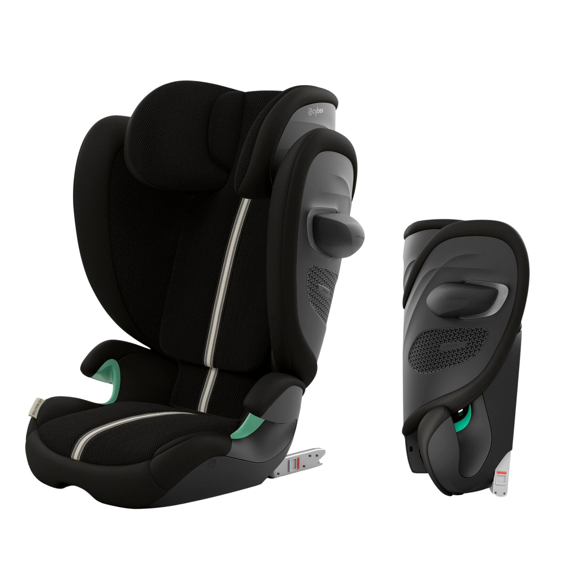 Cybex Solution G2 Plus i-Fix Highback Booster in Moon Black