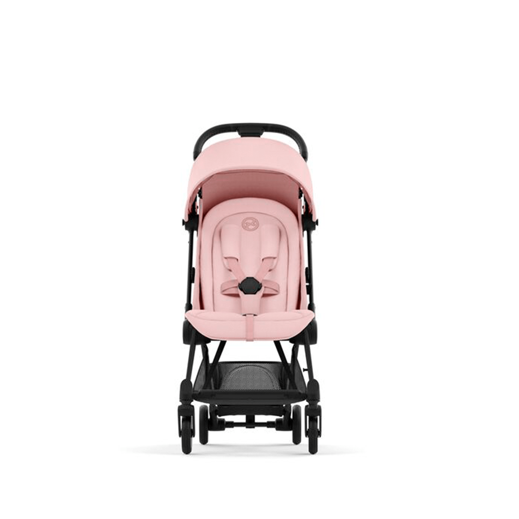 Cybex COYA in Matt Black Peach Pink Pushchairs & Buggies 522004347 4063846387229