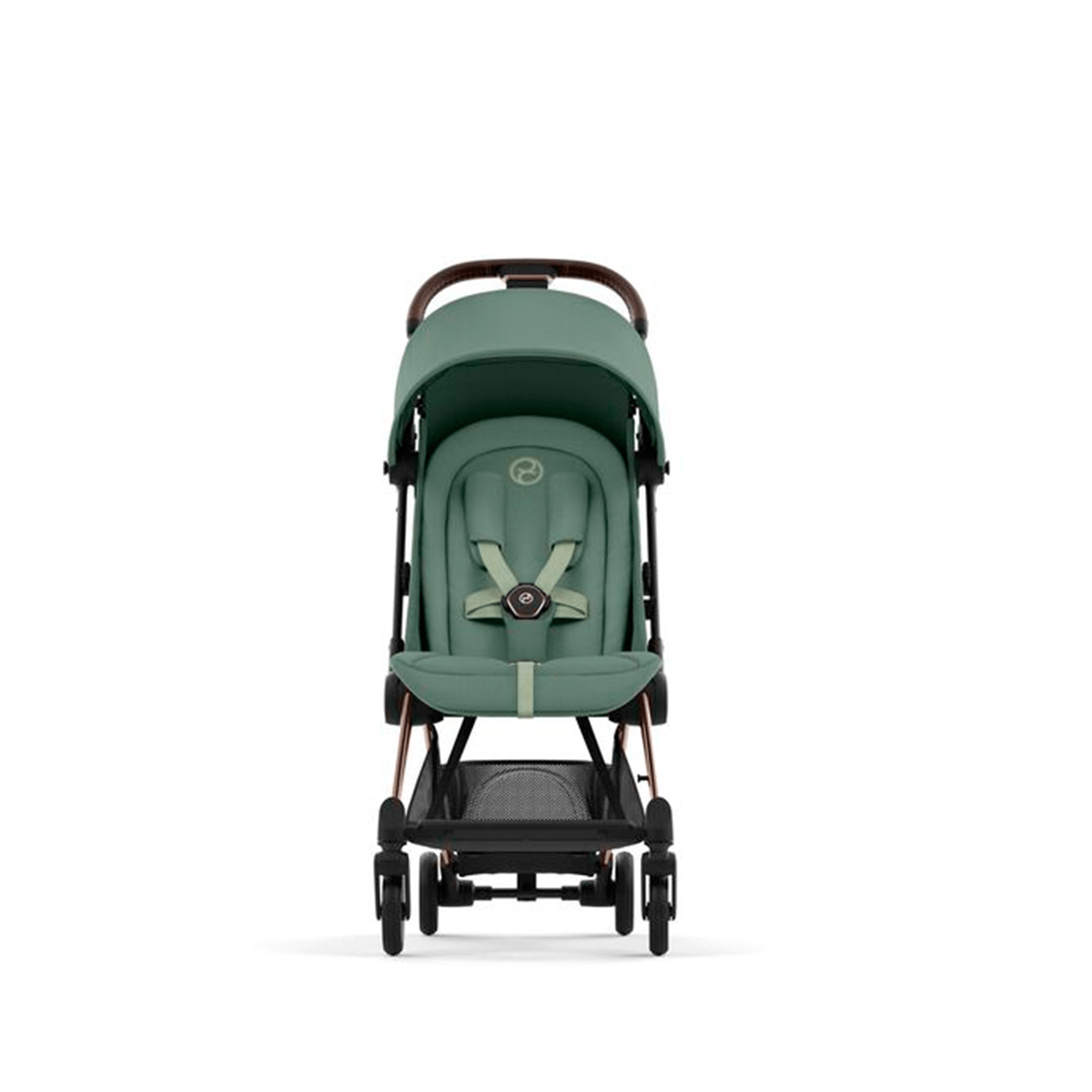Cybex COYA in Rose Gold Leaf Green Pushchairs & Buggies 522004287 4063846386741