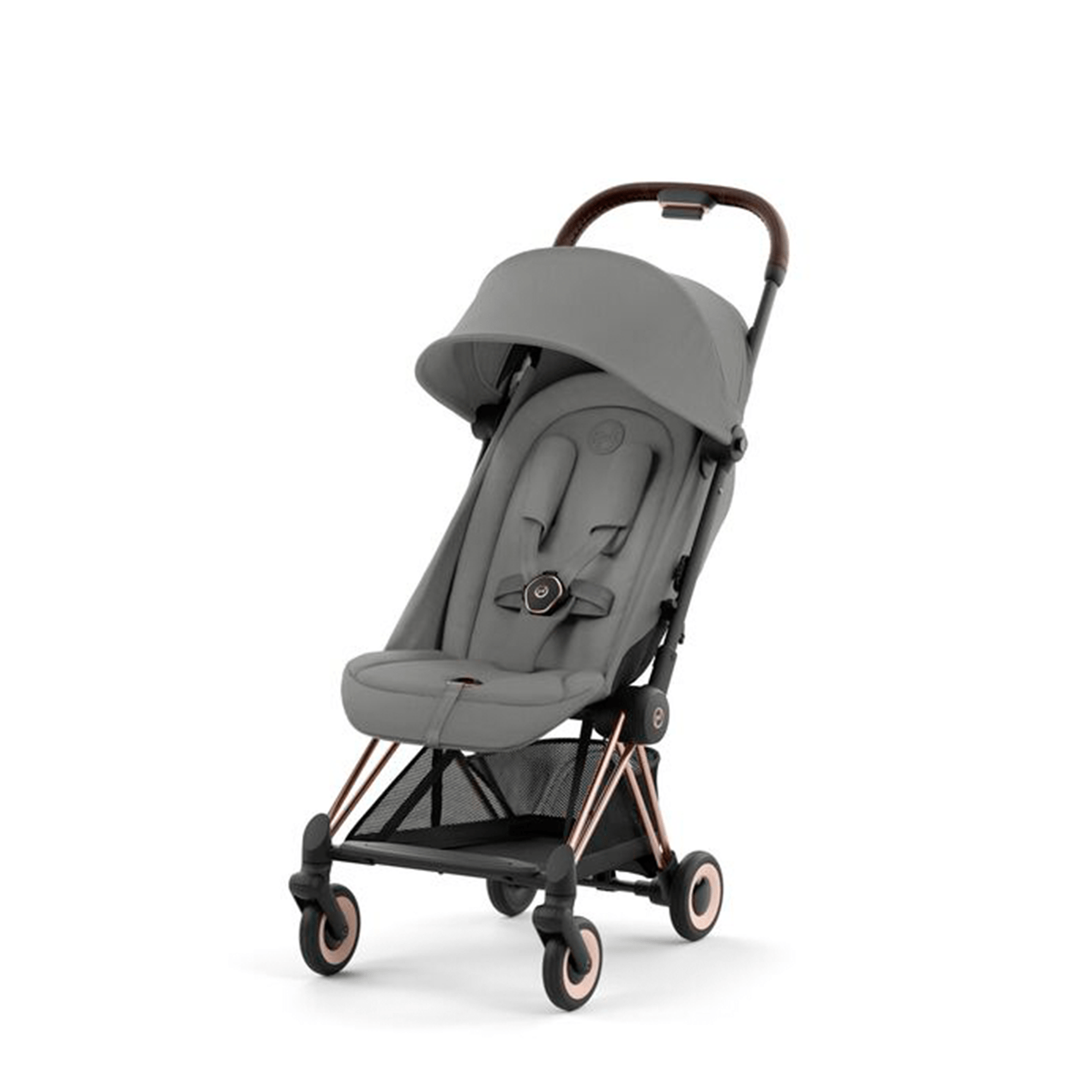 Cybex COYA in Rose Gold Mirage Grey Pushchairs & Buggies 522004257 4063846386505