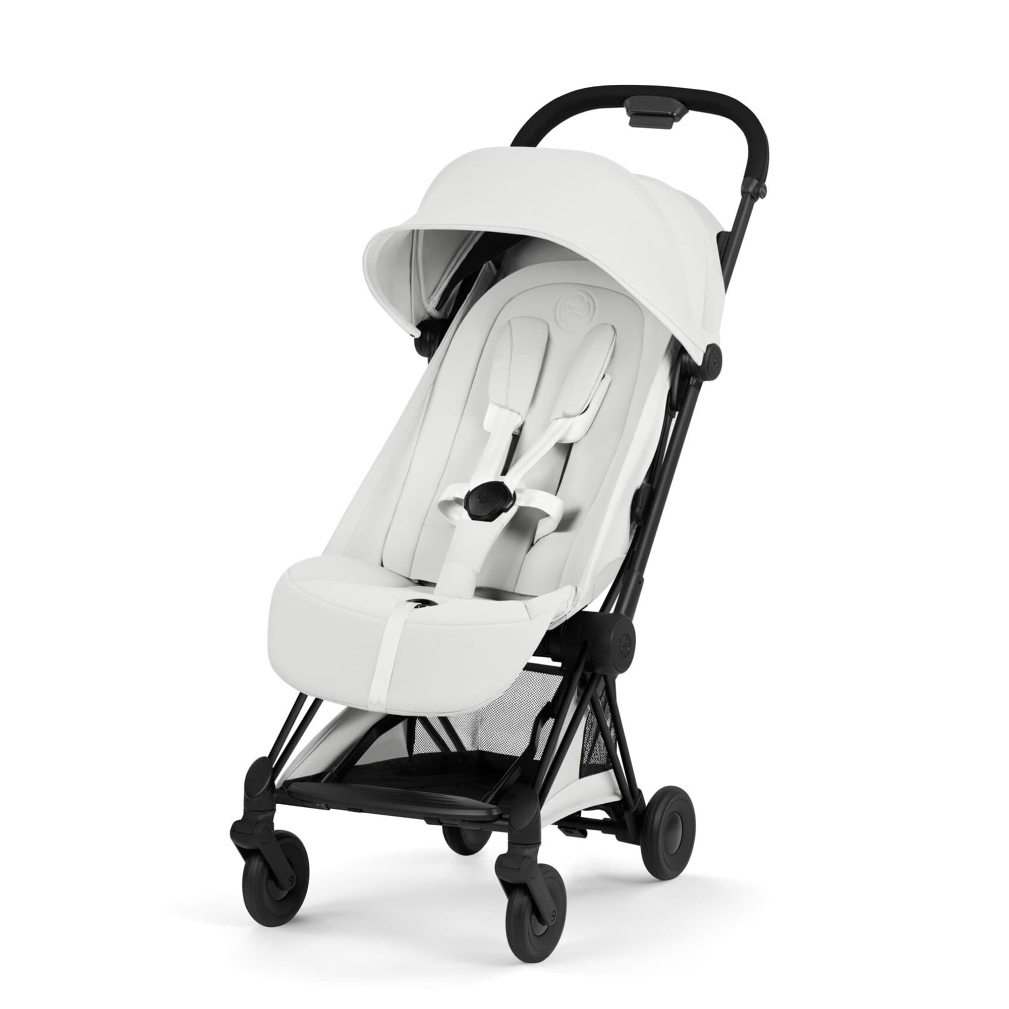 Cybex Coya Style Collection in Matt Black/Off White Pushchairs & Buggies 526000701 4063846561377