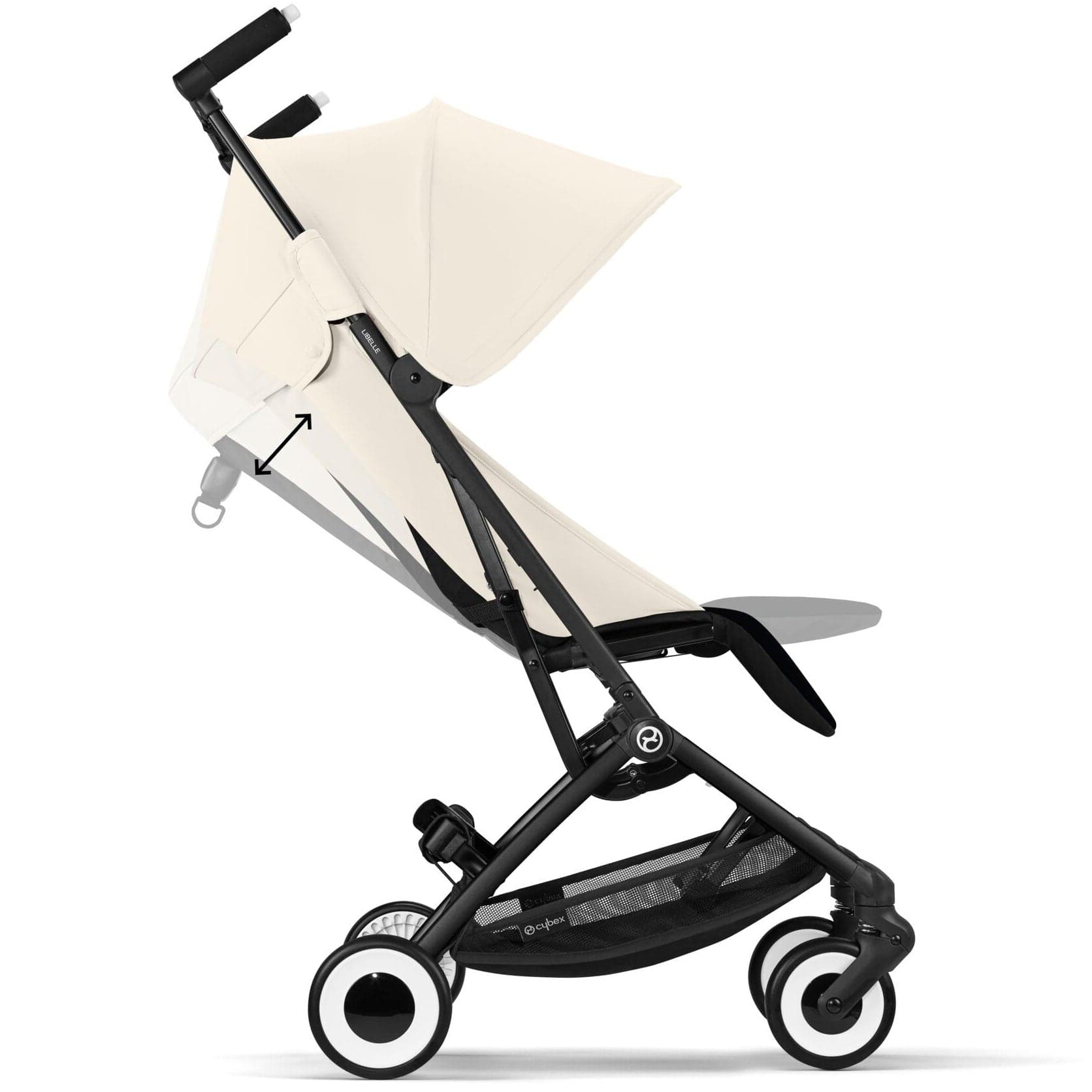 Cybex Libelle in Canvas White Pushchairs & Buggies 524000279 4063846451609