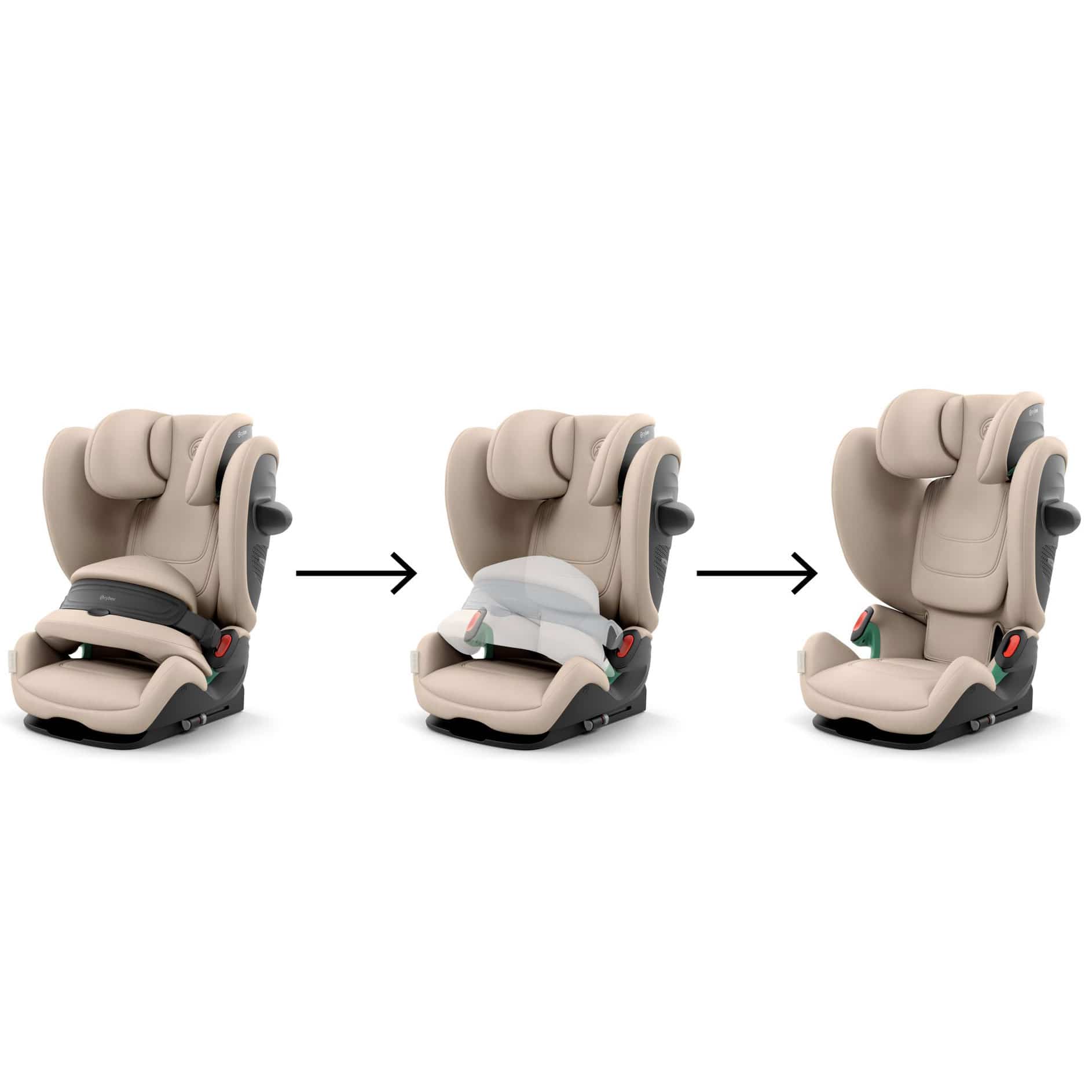 Cybex Pallas G3 i-Size in Almond Beige Toddler Car Seats 526001801 4063846593125