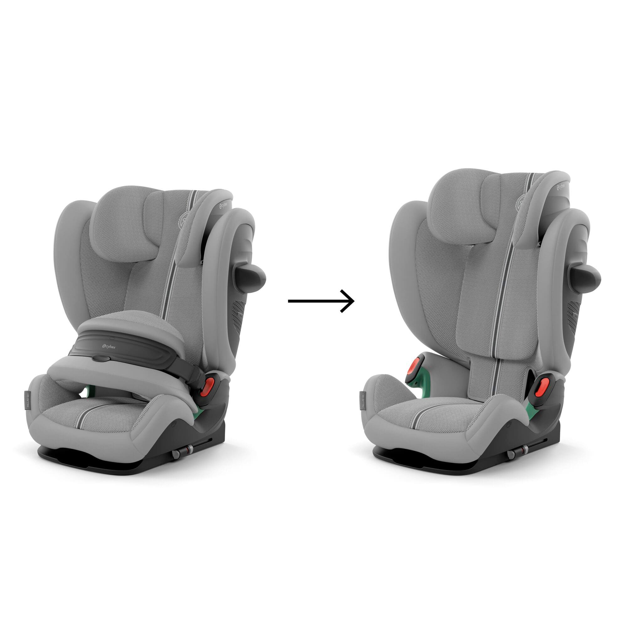 Cybex Pallas G3 Plus i-Size in Stone Grey Toddler Car Seats 525000949 4063846543199