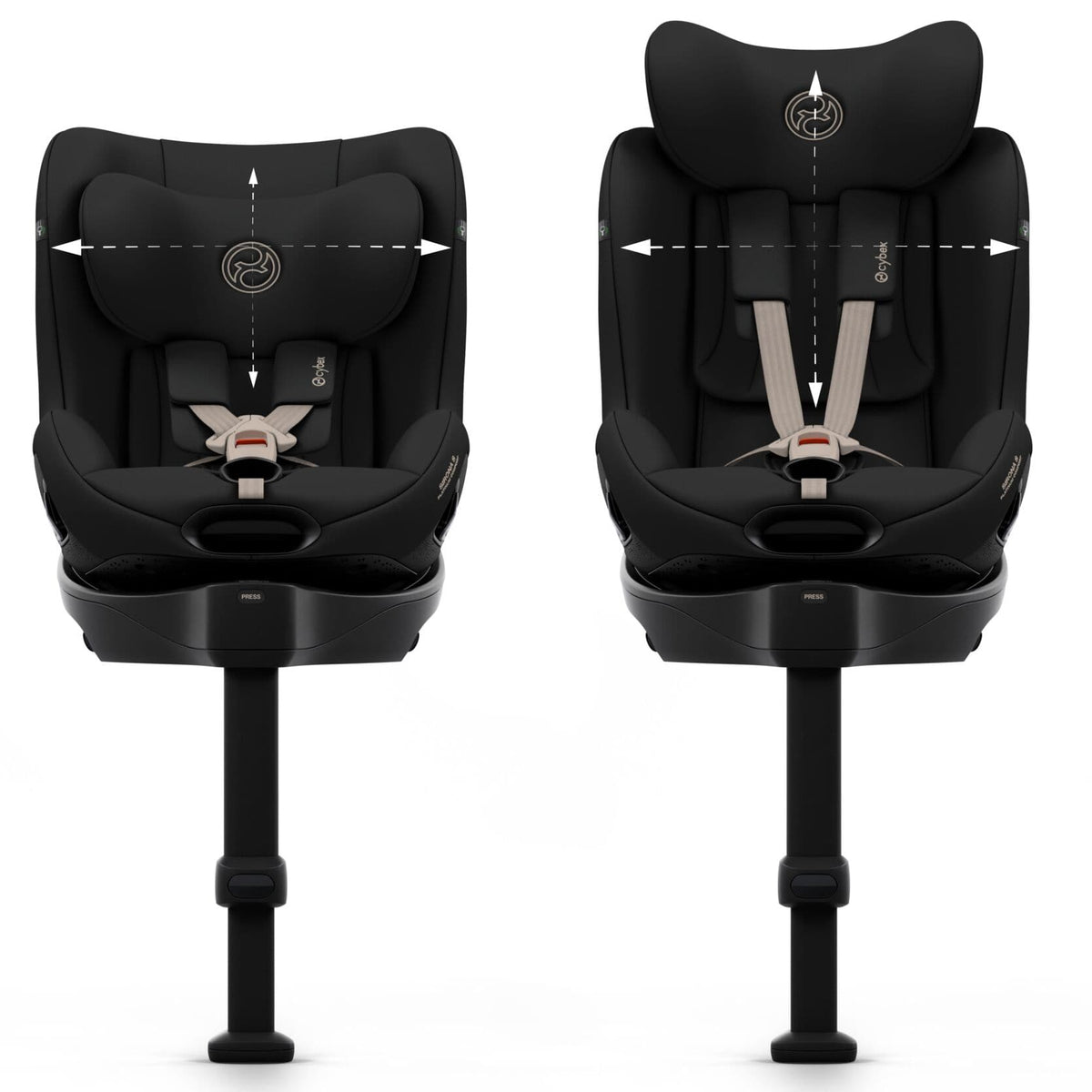Cybex Sirona Si i-Size in Sepia Black Toddler Car Seats 526003431 4063846644629