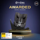 Cybex Sirona T i-Size PLUS - Sepia Black Toddler Car Seats