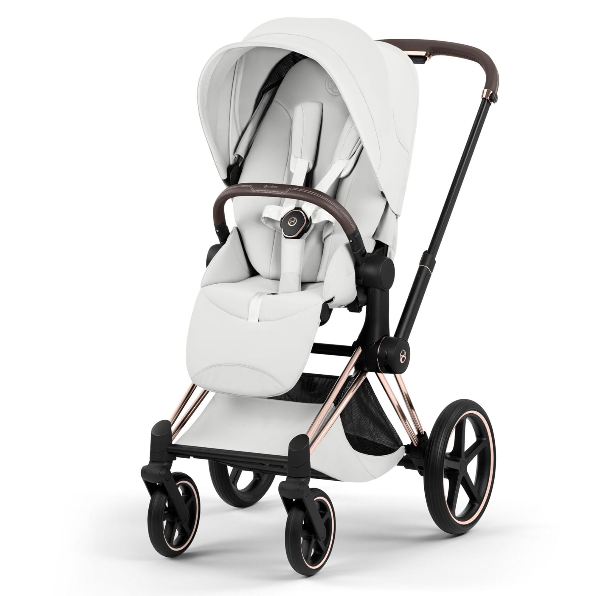Cybex Priam Ultimate Accessory Bundle - Style Collection in Off White Travel Systems
