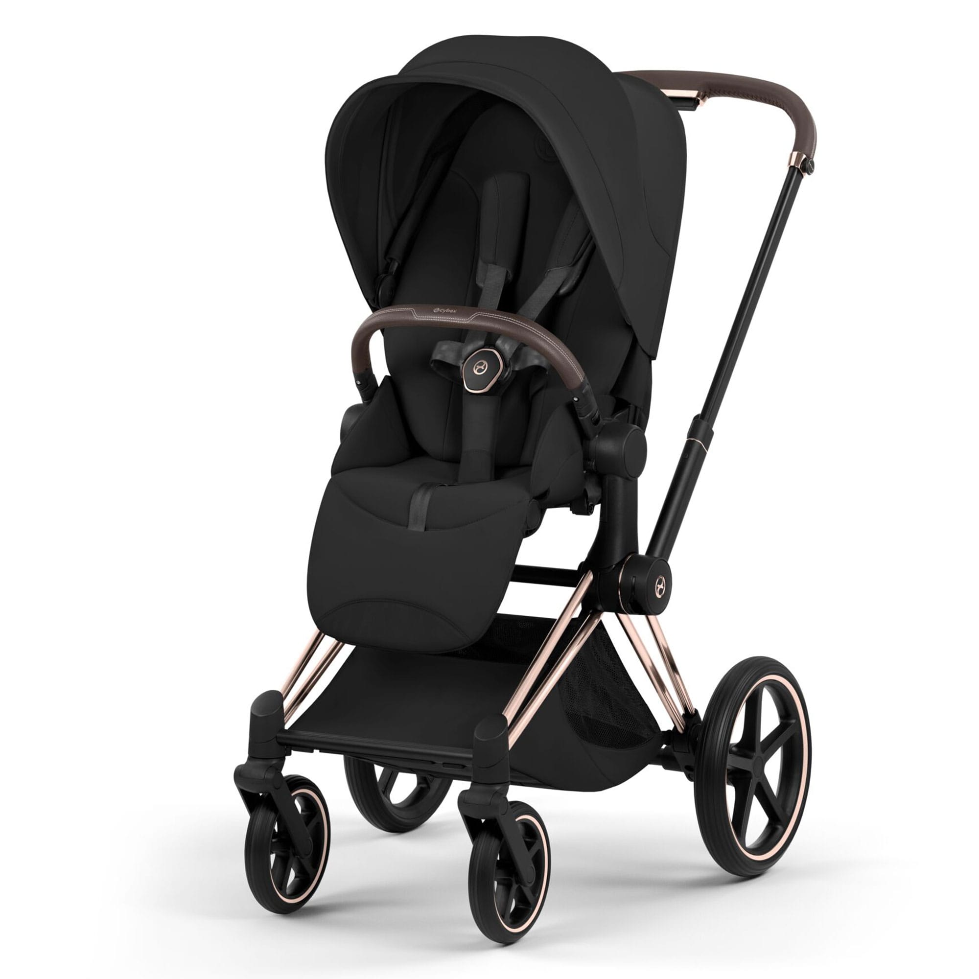 Cybex Priam Ultimate Bundle - Style Collection in Sepia Black Travel Systems