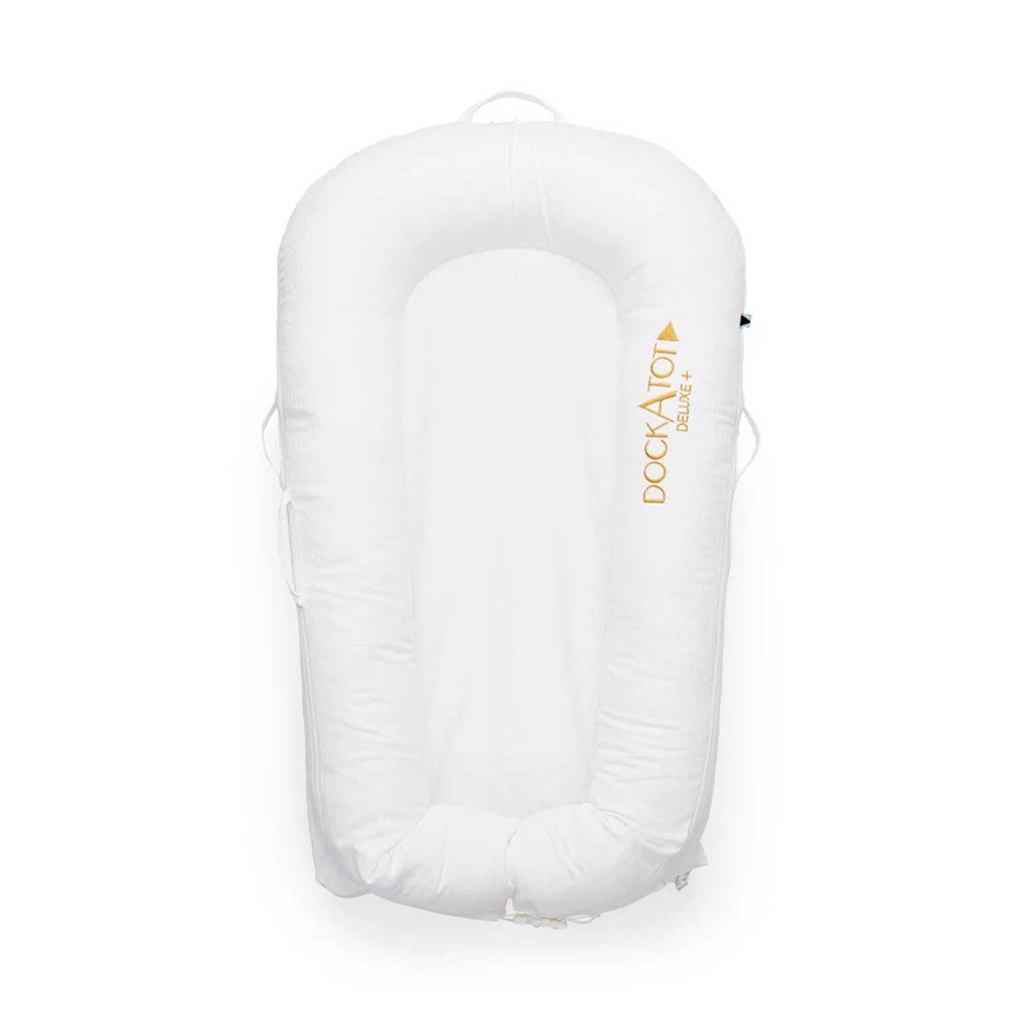 DockATot Deluxe + Dock in Pristine White Playmats & Gyms 23-09-001 7394322265685