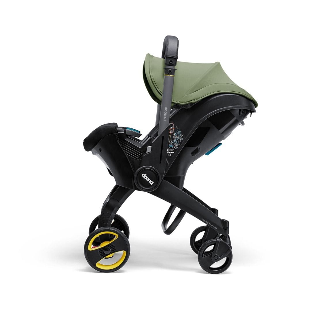 Doona i Infant Car Seat Stroller & i Isofix Base Desert Green Baby Car Seats 14567-DES-GRN