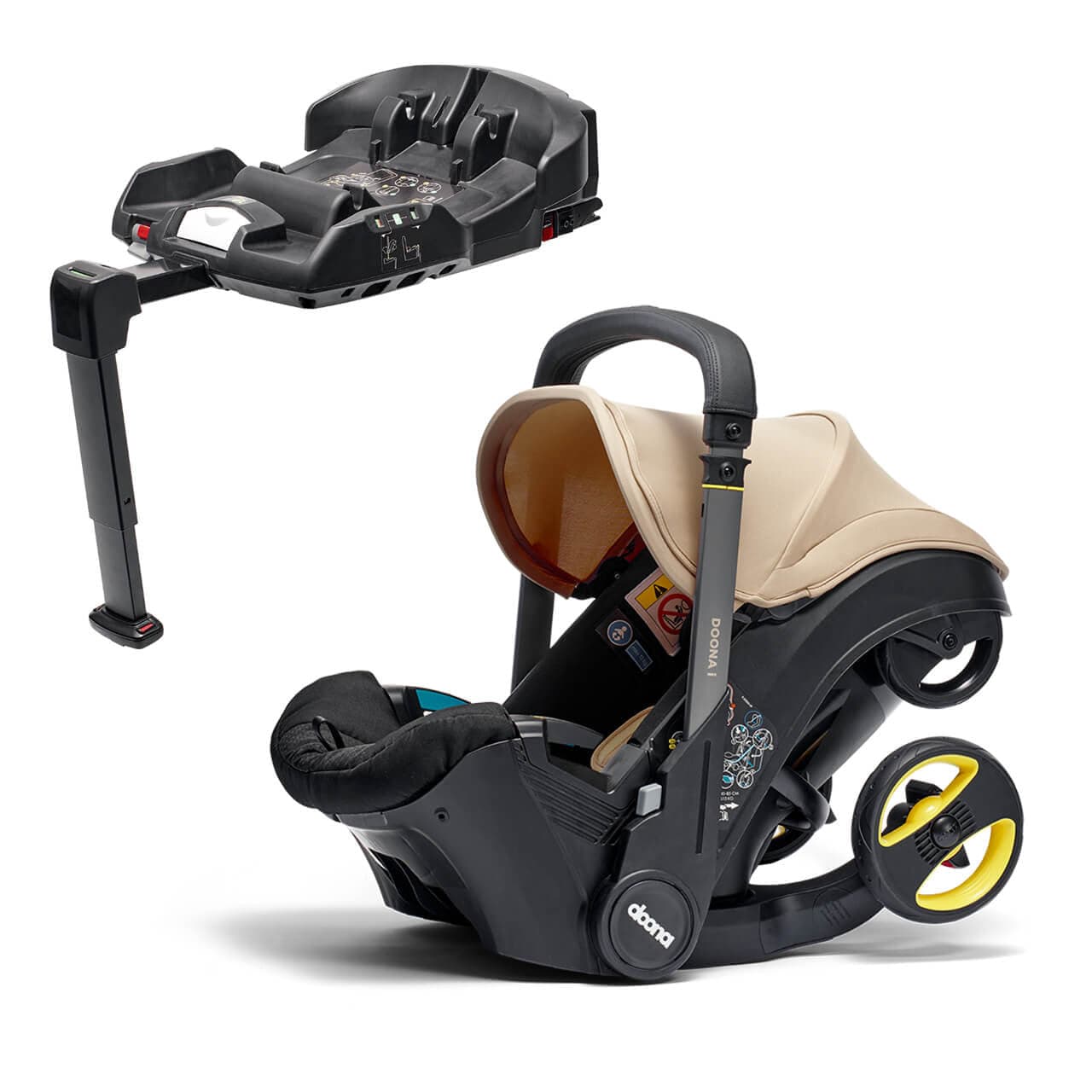 doona car seat stroller base Doona i Infant Car Seat Stroller & i Isofix Base Sahara Sand