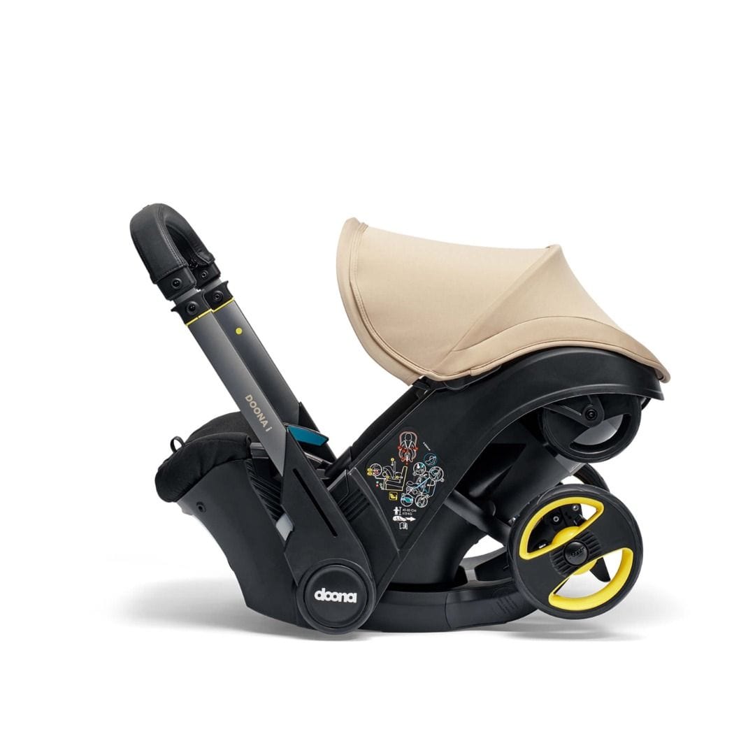 Doona i Infant Car Seat Stroller & i Isofix Base Sahara Sand Baby Car Seats 14568-SAR-SAN