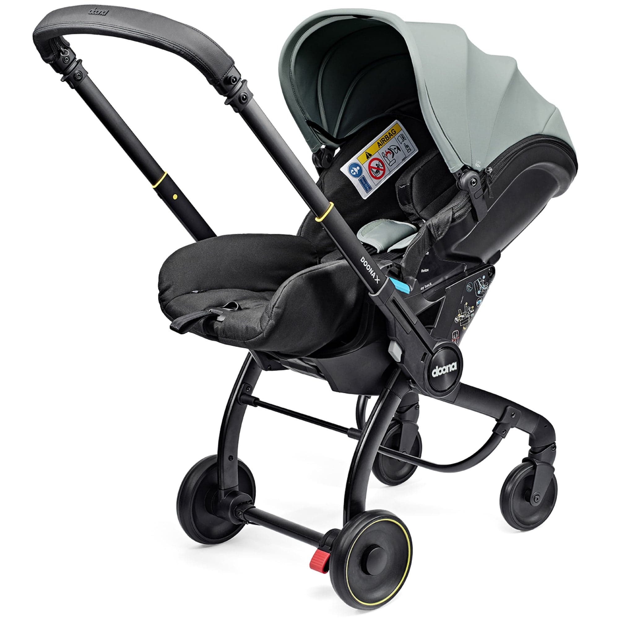 Doona X Infant Car Seat Stroller & X Isofix Base Dusty Sage Baby Car Seats 14571-DUS-SGE 4895231706687