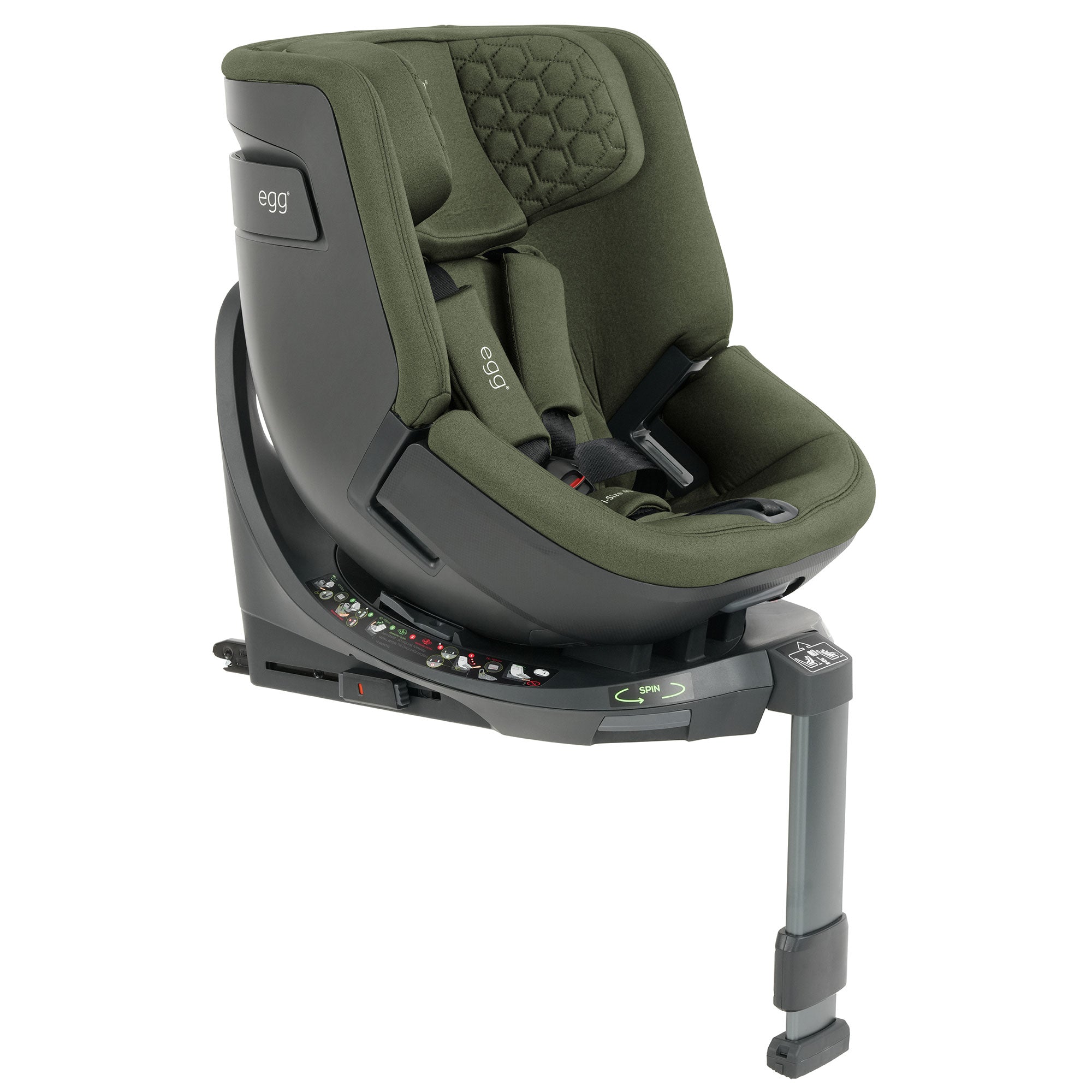Egg Toddler 360 Car Seat in Sage