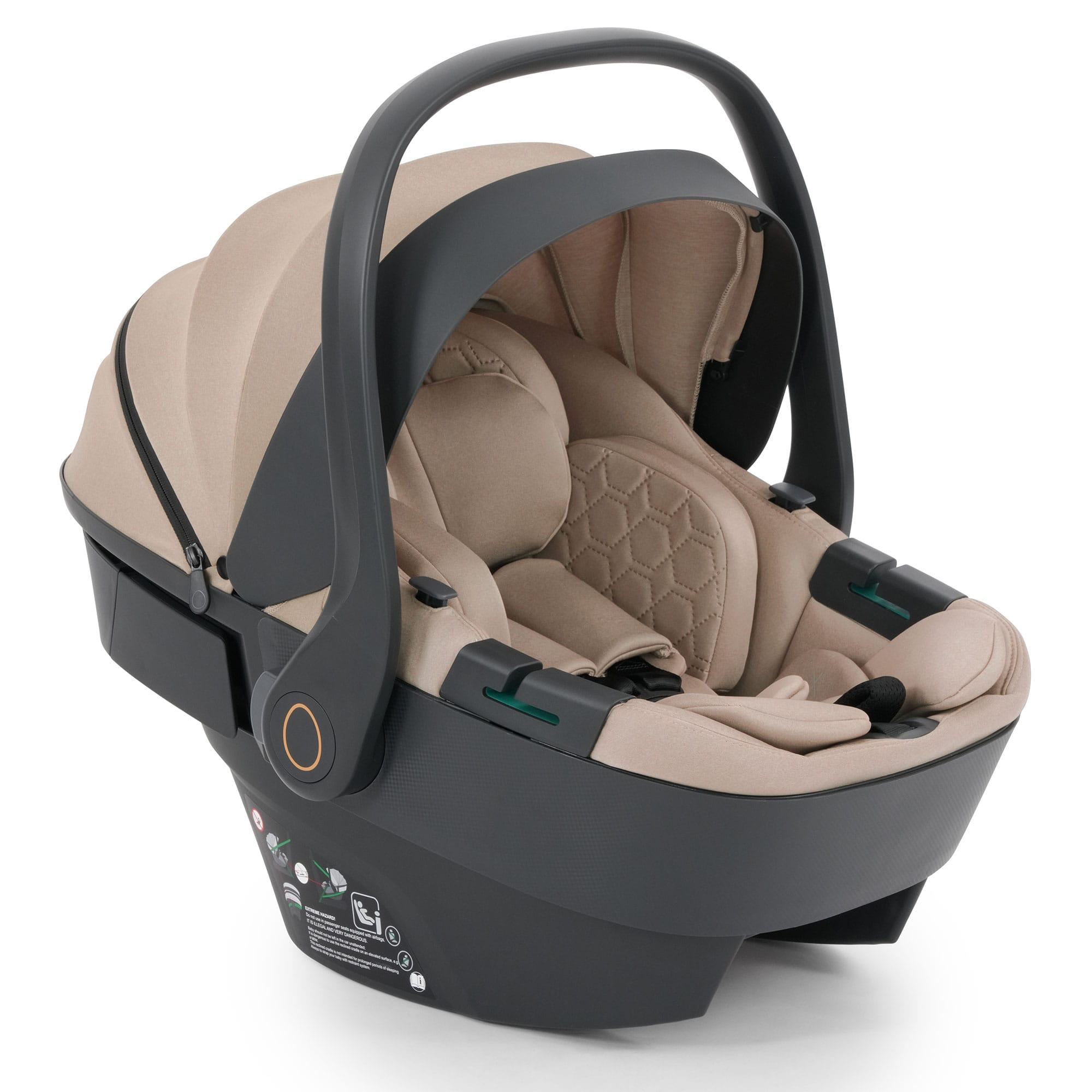 Egg Shell 360 i-Size Car Seat in Feather Baby Car Seats E3ICFE 5061058984334