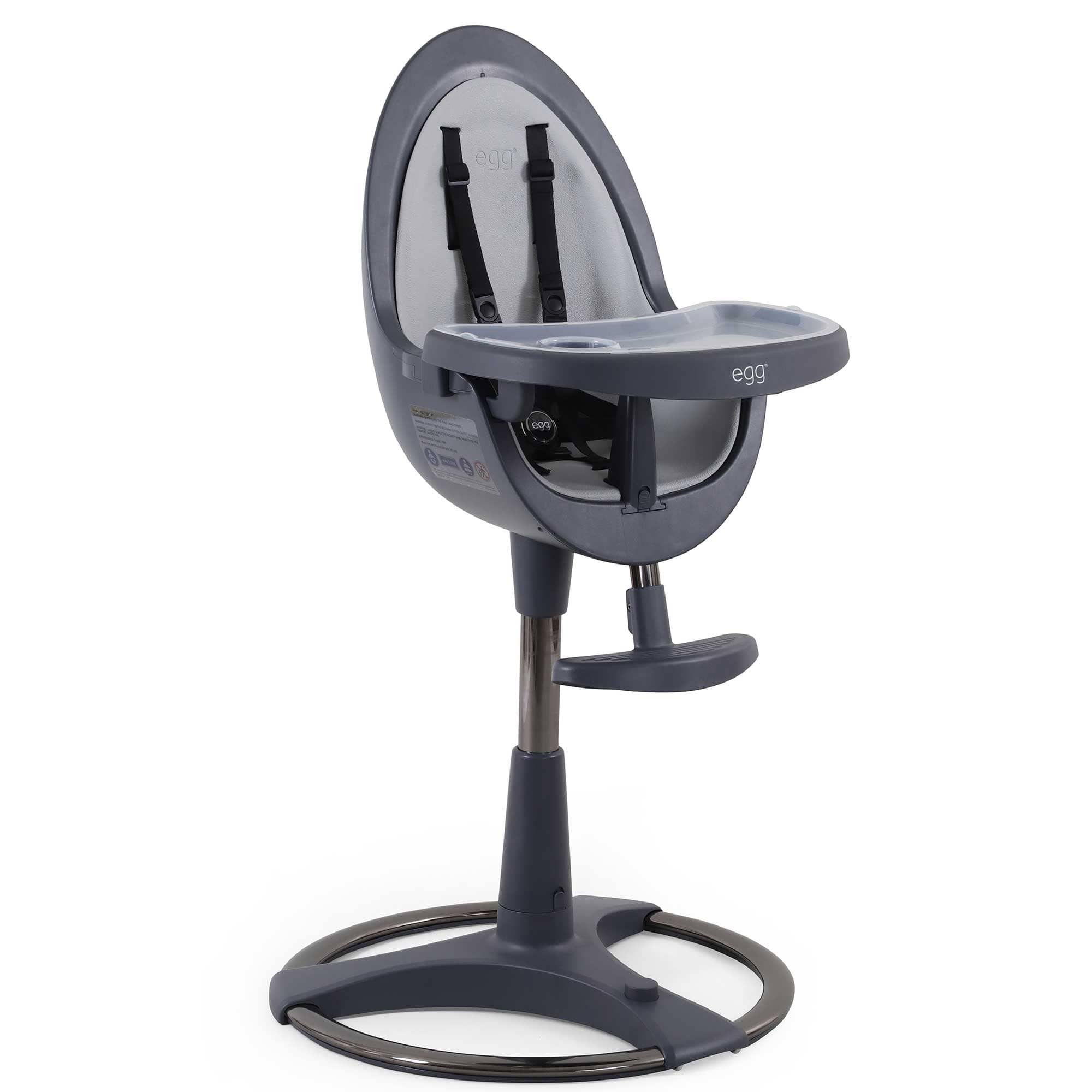 Egg Home Highchair - Grey Baby Highchairs EHCGR 5061058981999