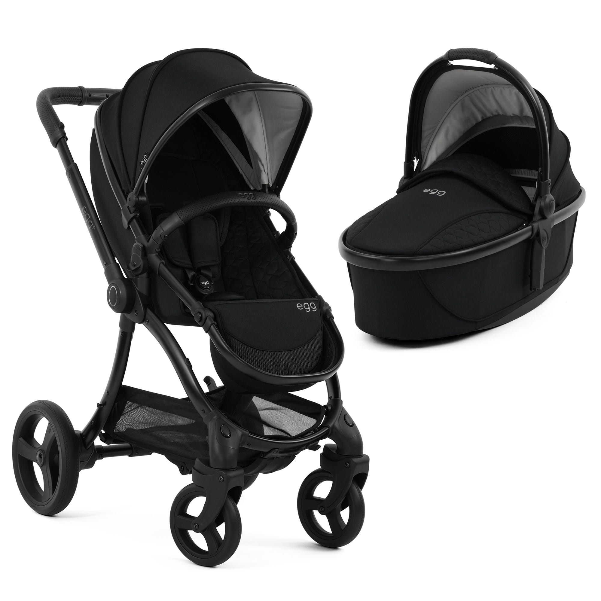 egg3 Pram Bundle in Panther Baby Prams