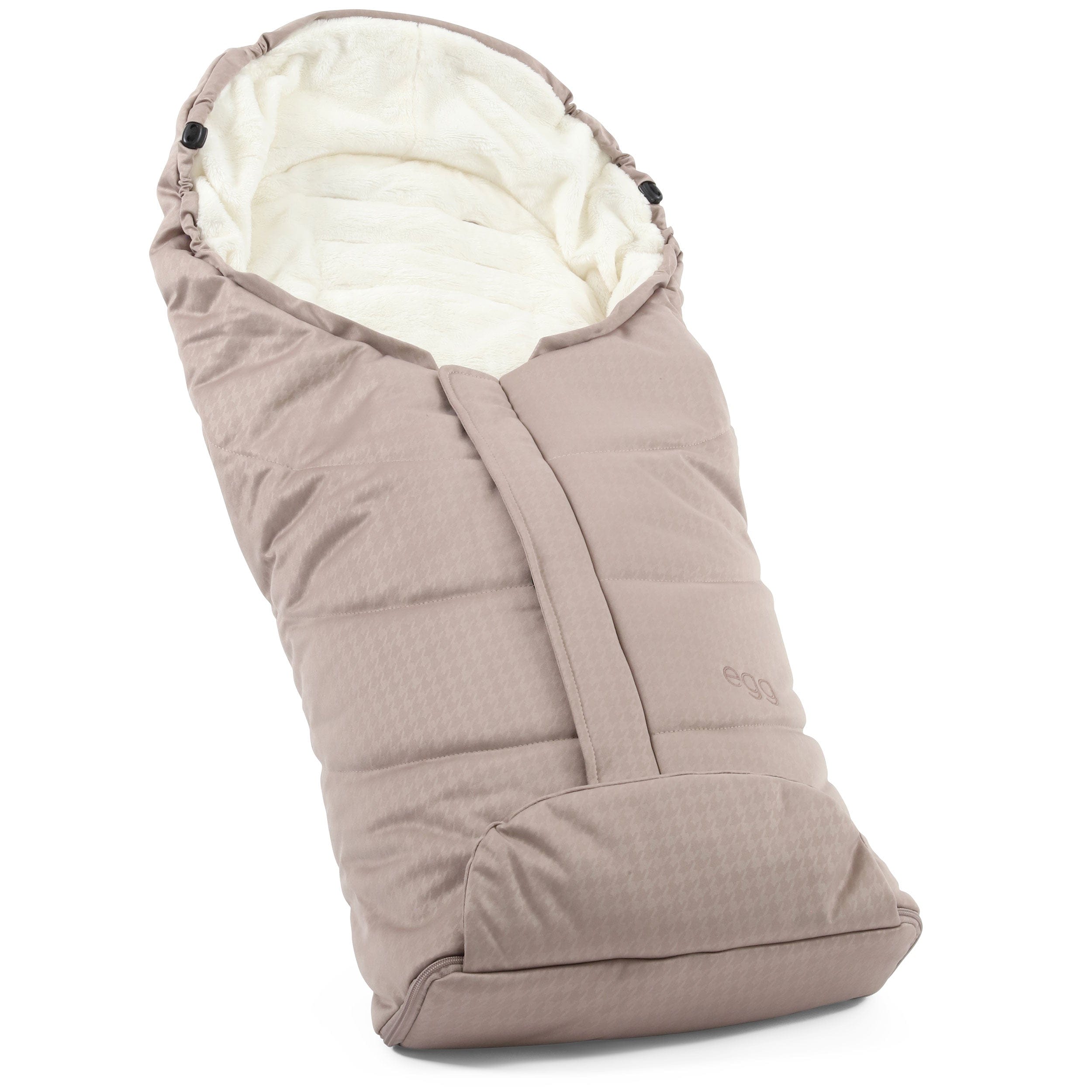egg3 Footmuff in Houndstooth Almond Footmuffs & Liners E3FMHA 5060711568133
