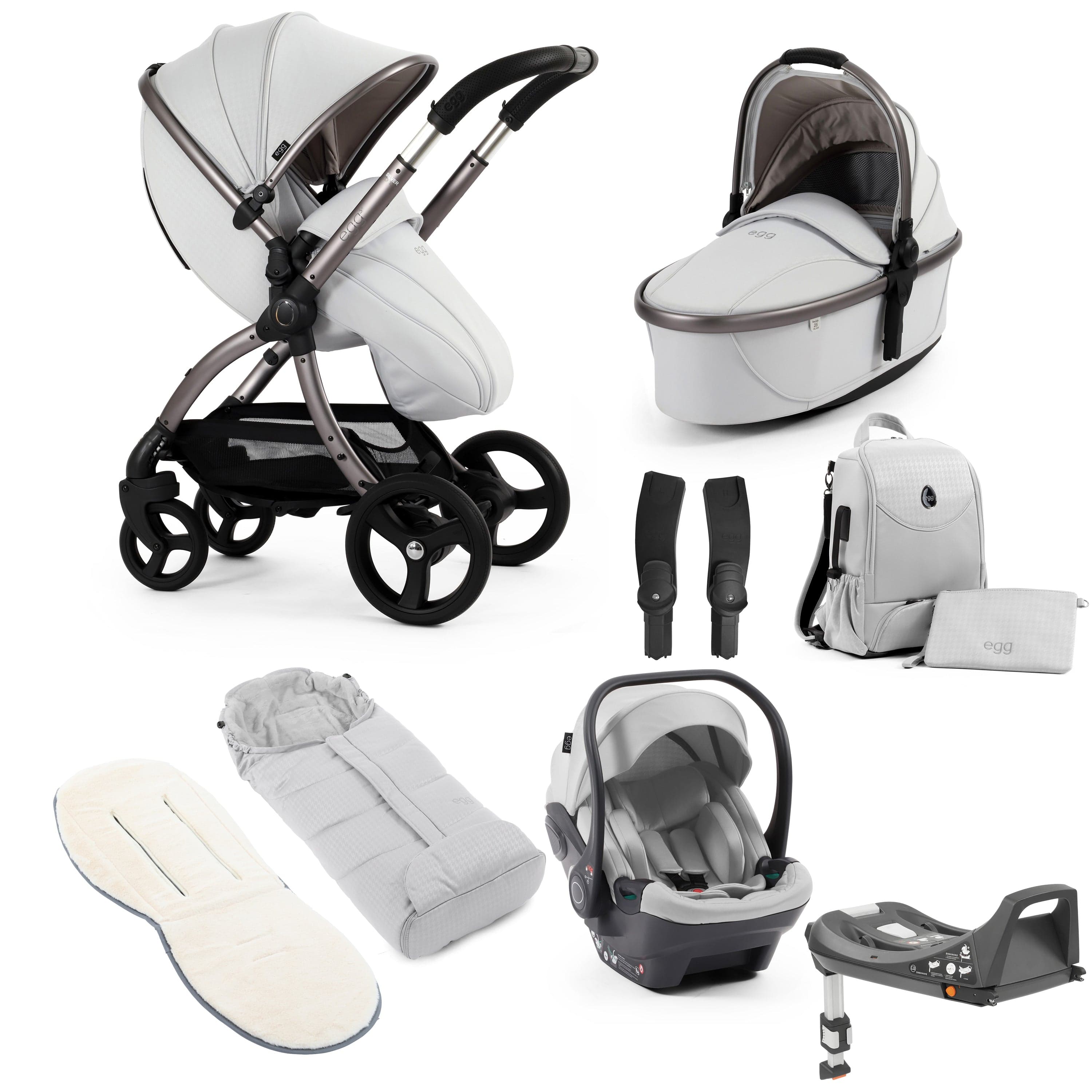 Car Seat Egg Pram Swan White Junama Termo Line Eko Baby Universal