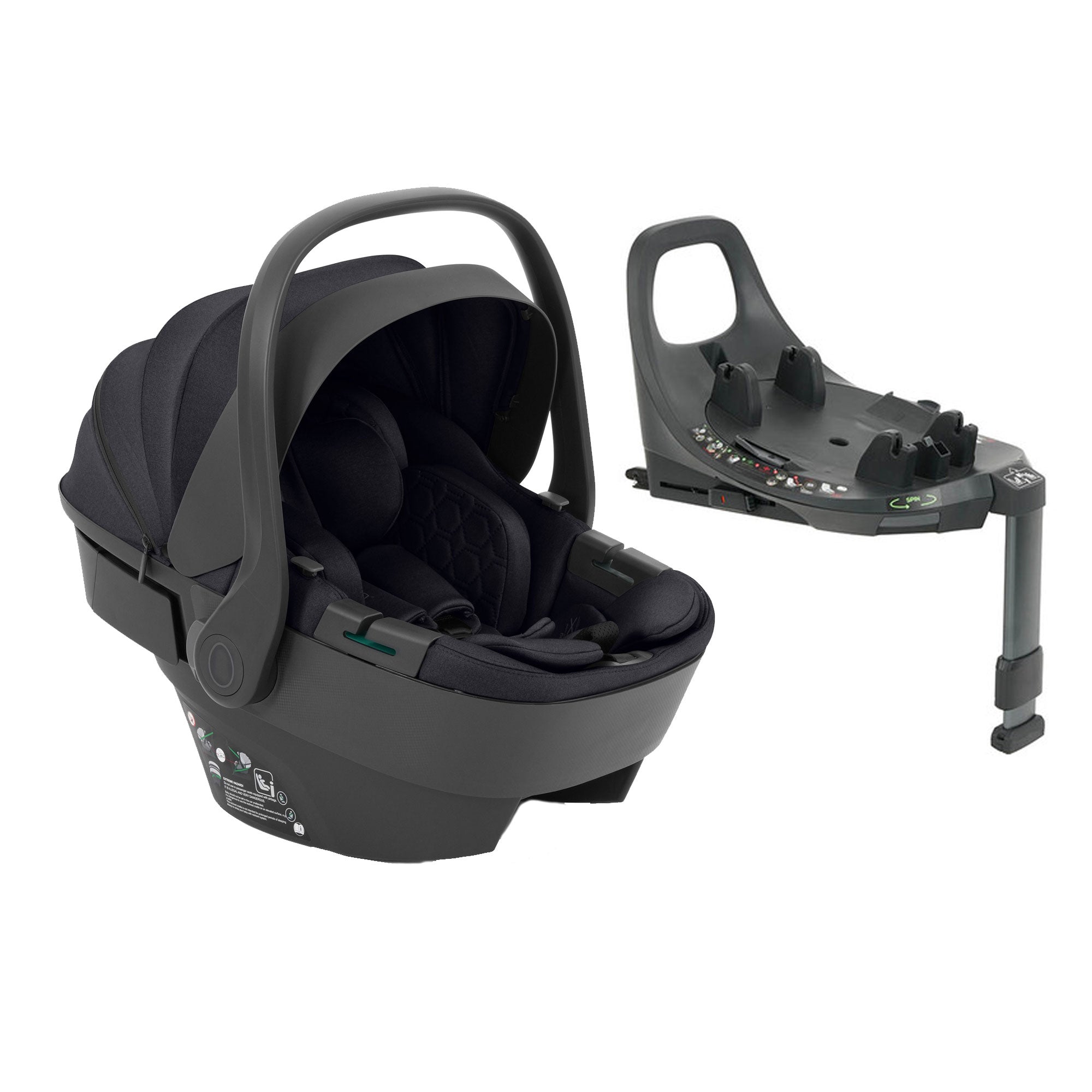 Egg Shell 360 i-Size Car Seat in Carbonite