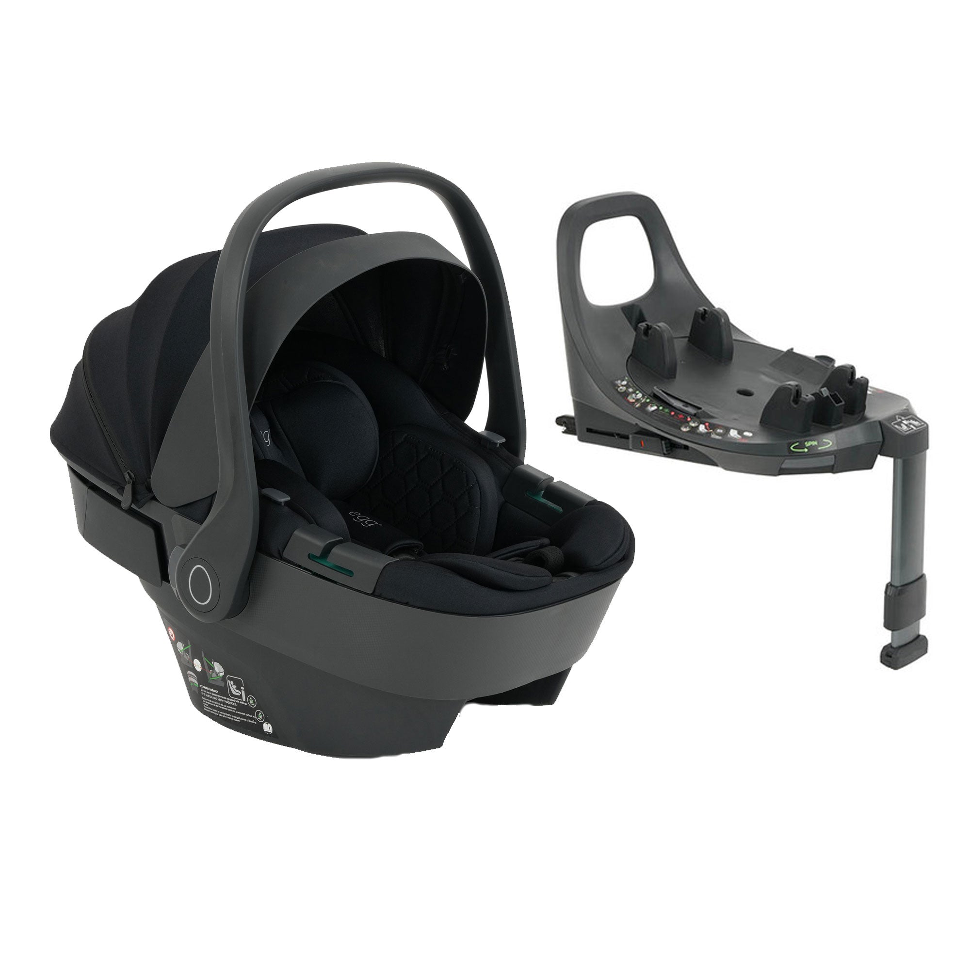 Egg Shell 360 i-Size Car Seat in Panther