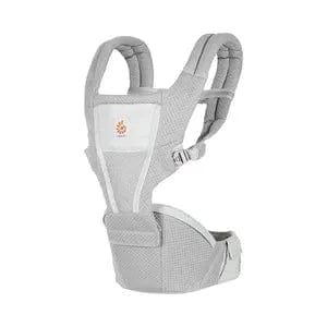 Ergobaby Alta 2-in-1 Hip Seat & Carrier in Pearl Grey Baby Carriers BCHIPSFMGRY 1220000205420