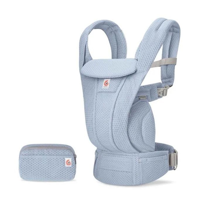 Ergobaby Deluxe Mesh in Serene Blue Baby Carriers BCODMSNBL 1220000210028