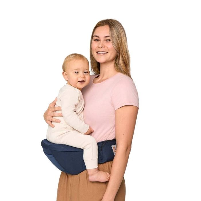 Ergobaby Lift Hip Seat in Midnight Blue Baby Carriers BCHIPMIDBLUBX 0810188271327