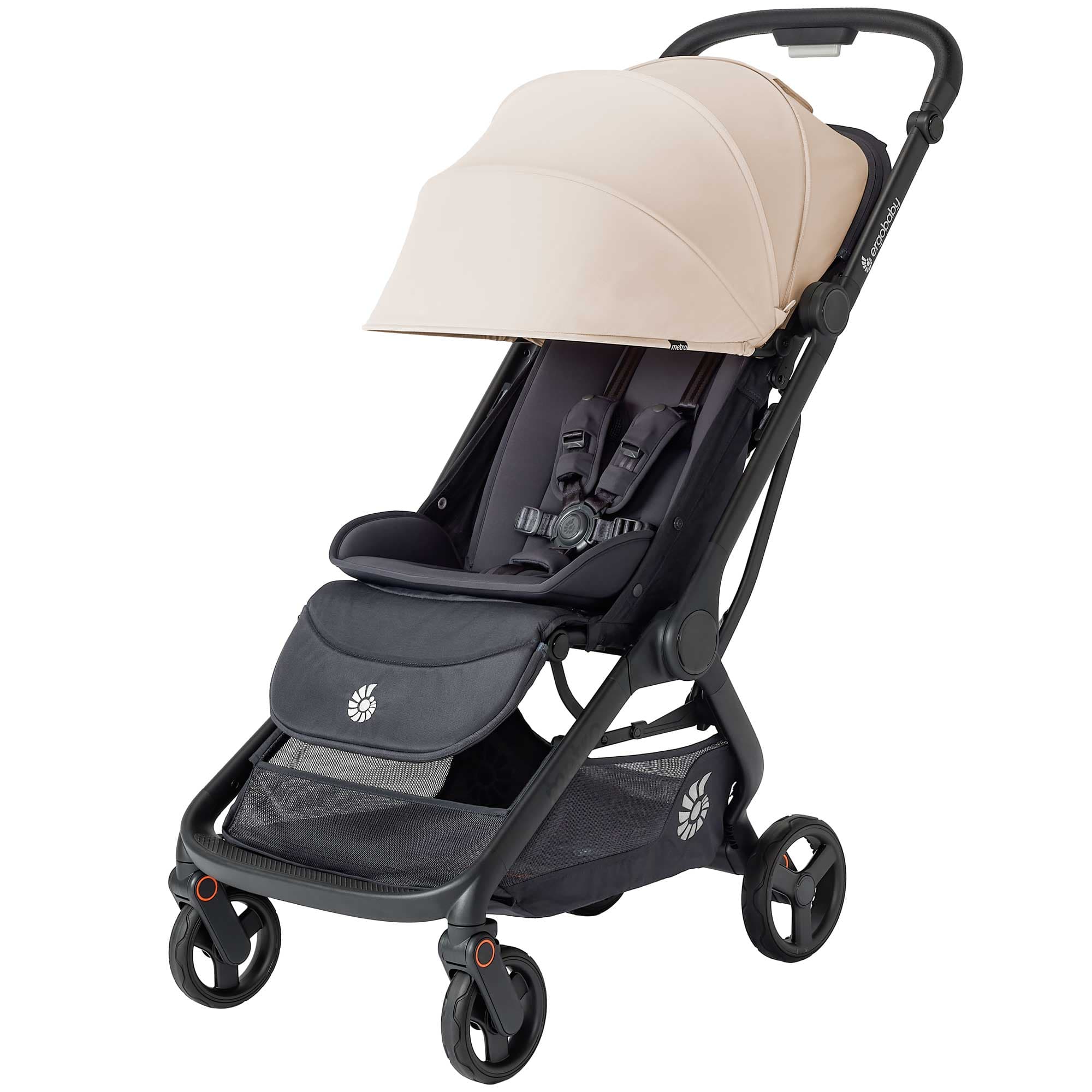 Ergobaby Metro 3 Compact City Stroller in Natural Beige Pushchairs & Buggies METRO3NATBGEUK 1220000211025