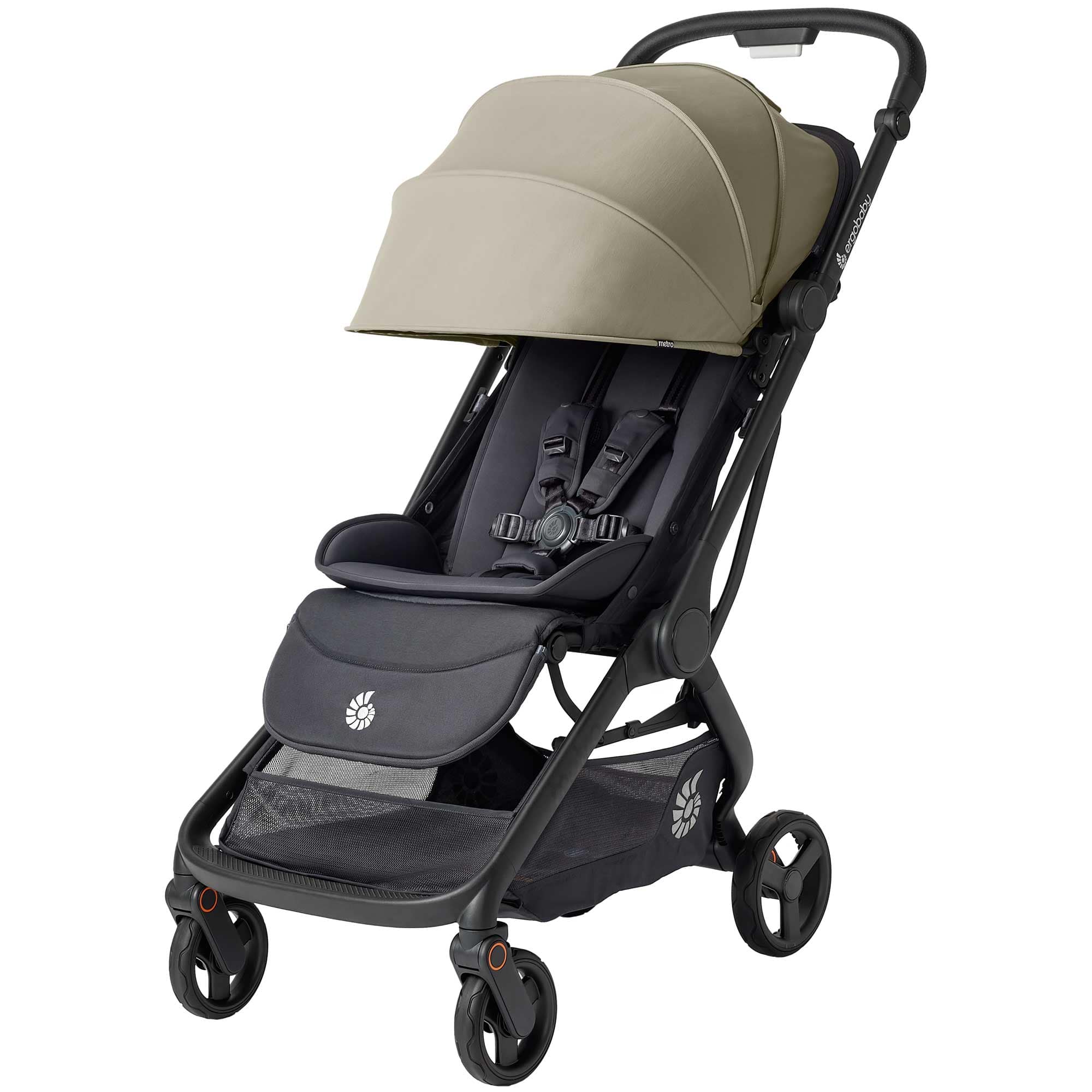 Ergobaby Metro 3 Compact City Stroller in Soft Olive Pushchairs & Buggies METRO3SFTOLVUK 1220000210127