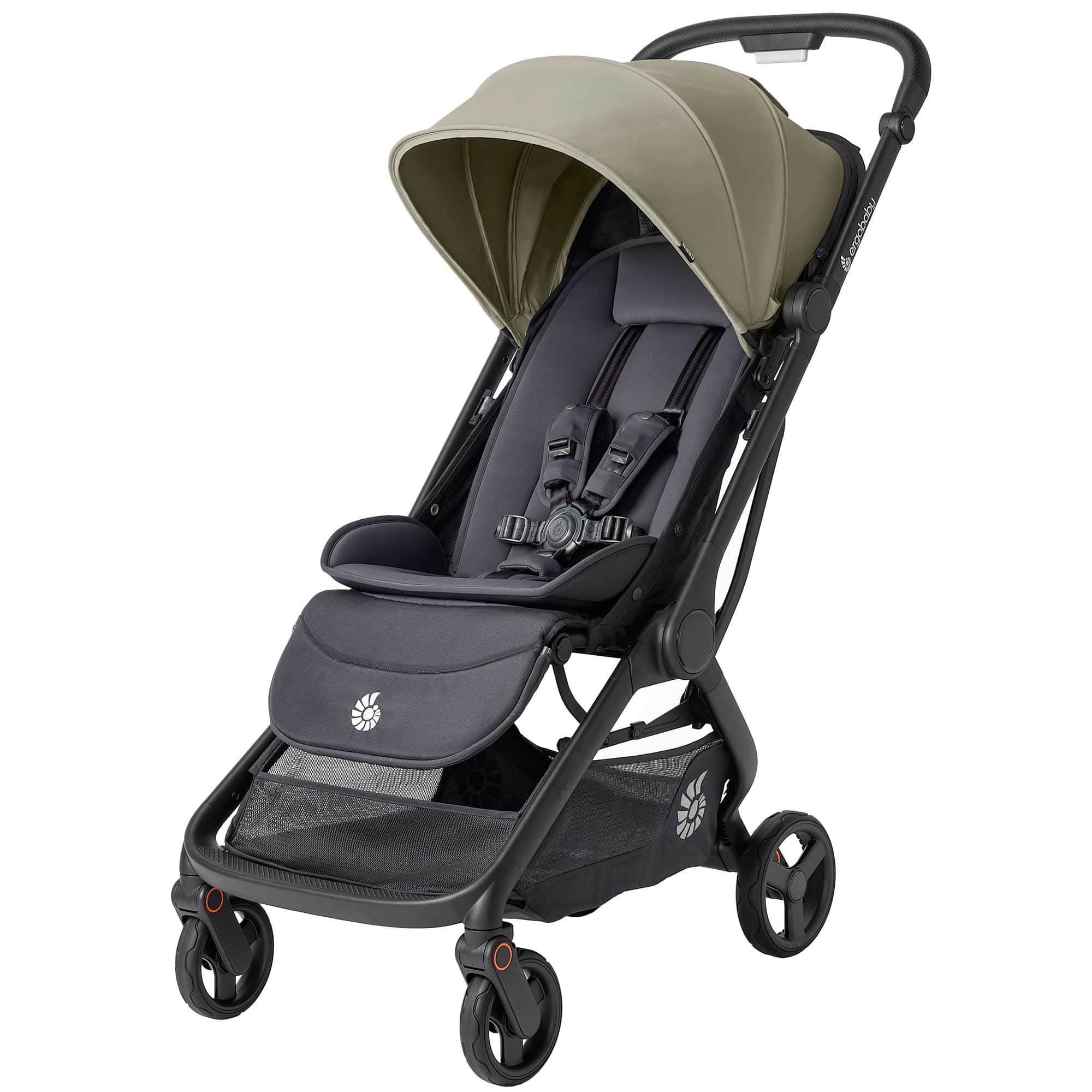 Ergobaby Metro 3 Compact City Stroller in Soft Olive Pushchairs & Buggies METRO3SFTOLVUK 1220000210127