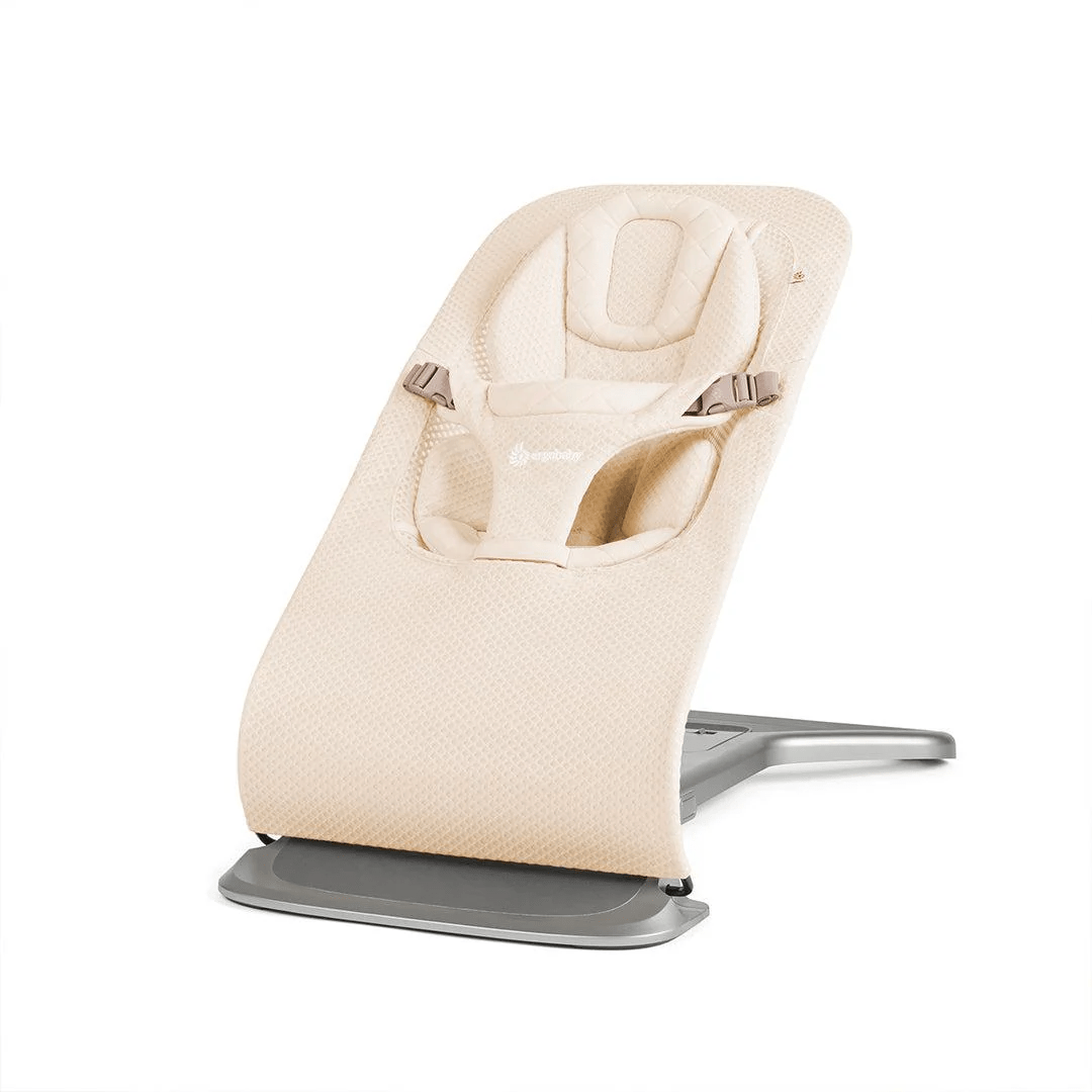 ErgoBaby Evolve Mesh Bouncer in Cream Rocking Bouncing Cradles EVLBNCCRMMSHUK 1220000208797