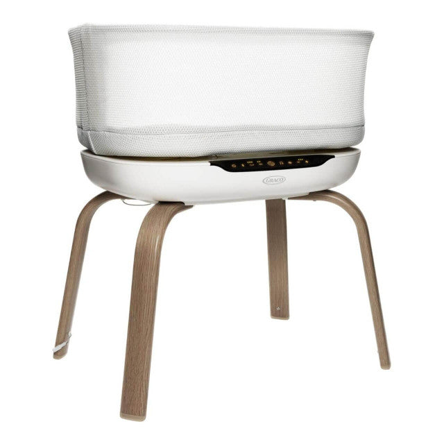 Graco Eluma Nest Bedside Crib in Luna