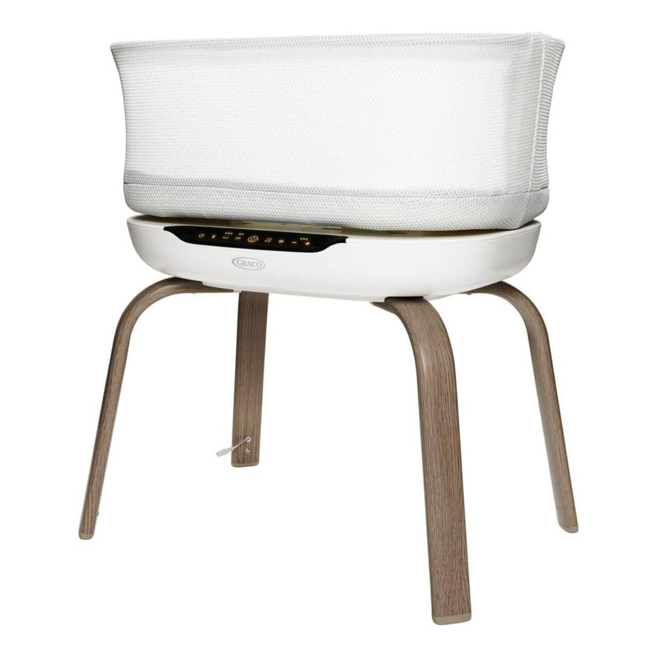 Graco Eluma Nest Bedside Crib in Luna