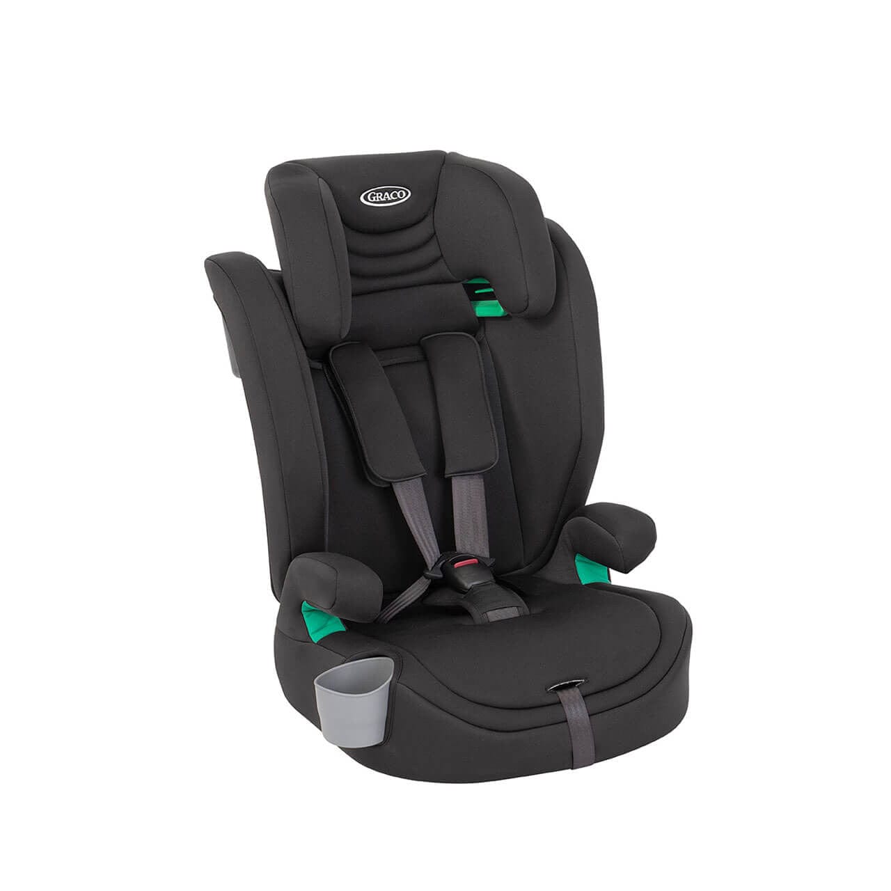 Graco Eldura R129 Highback Booster in Midnight Highback Booster Seats GC2216AAMDN000 5060624773280